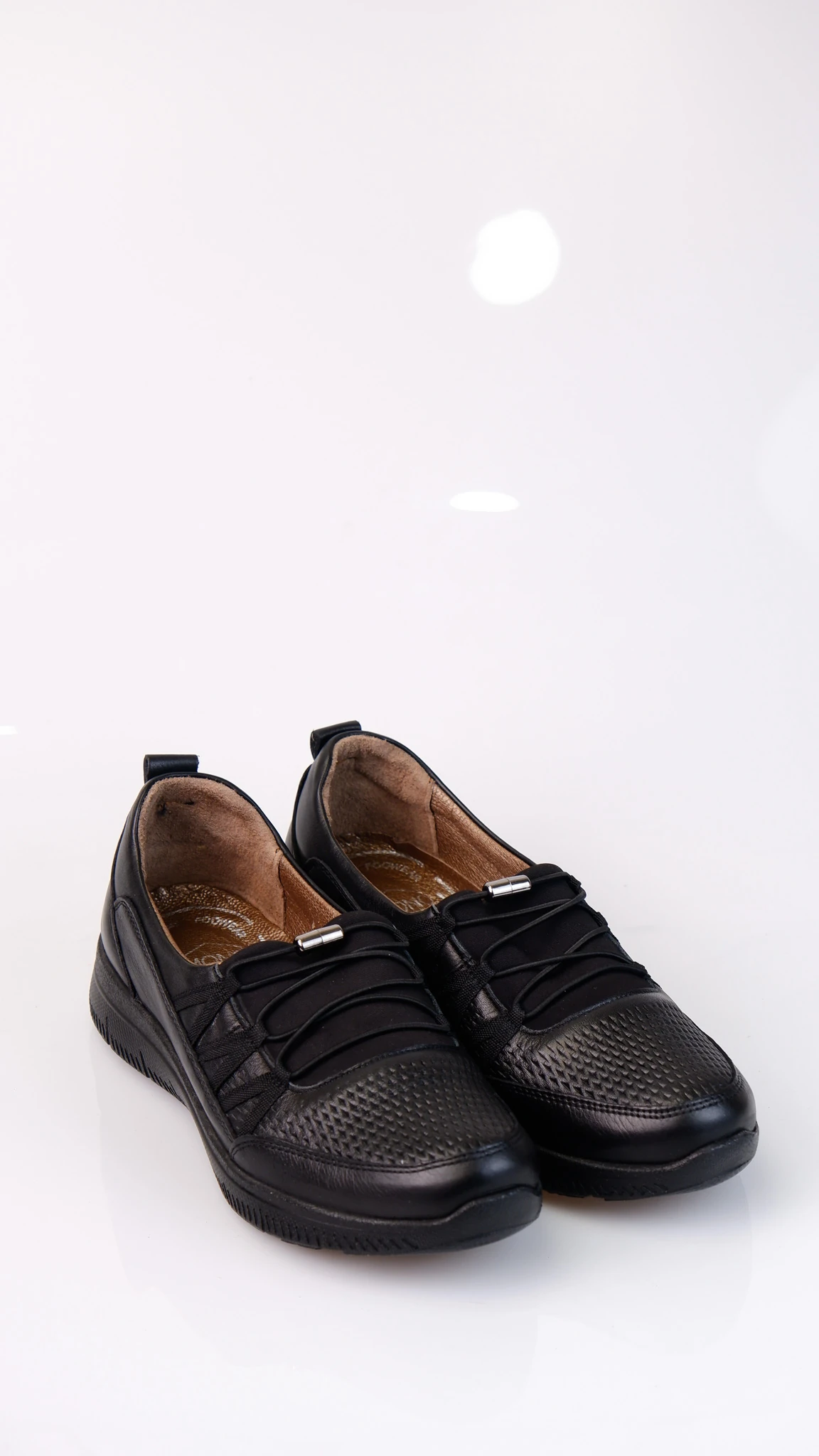 Perfora Model Hakiki Deri Kadın Günlük Loafer Ayakkabı