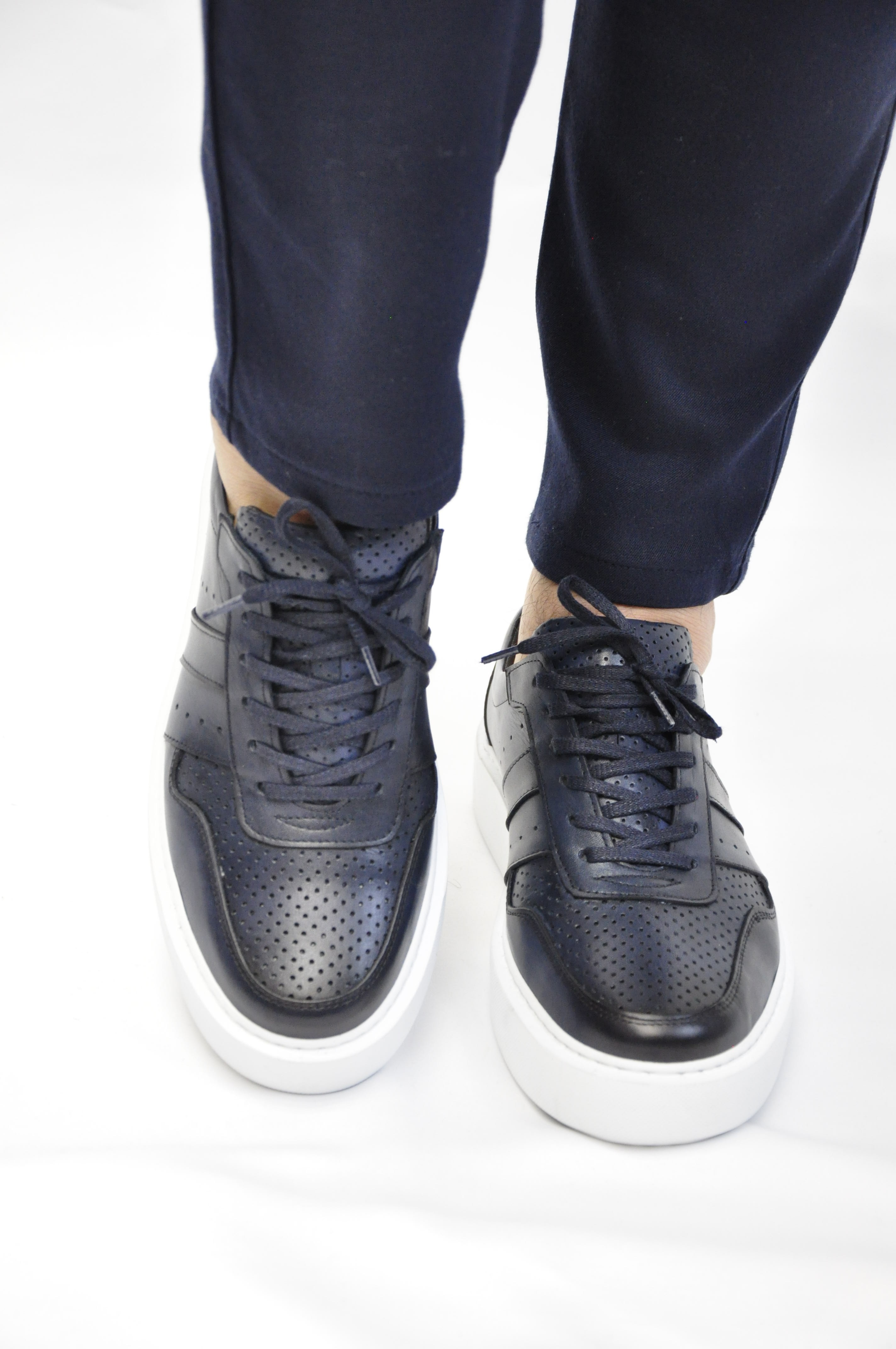 Viper Model Hakiki Natural Deri Sneaker Ayakkabı