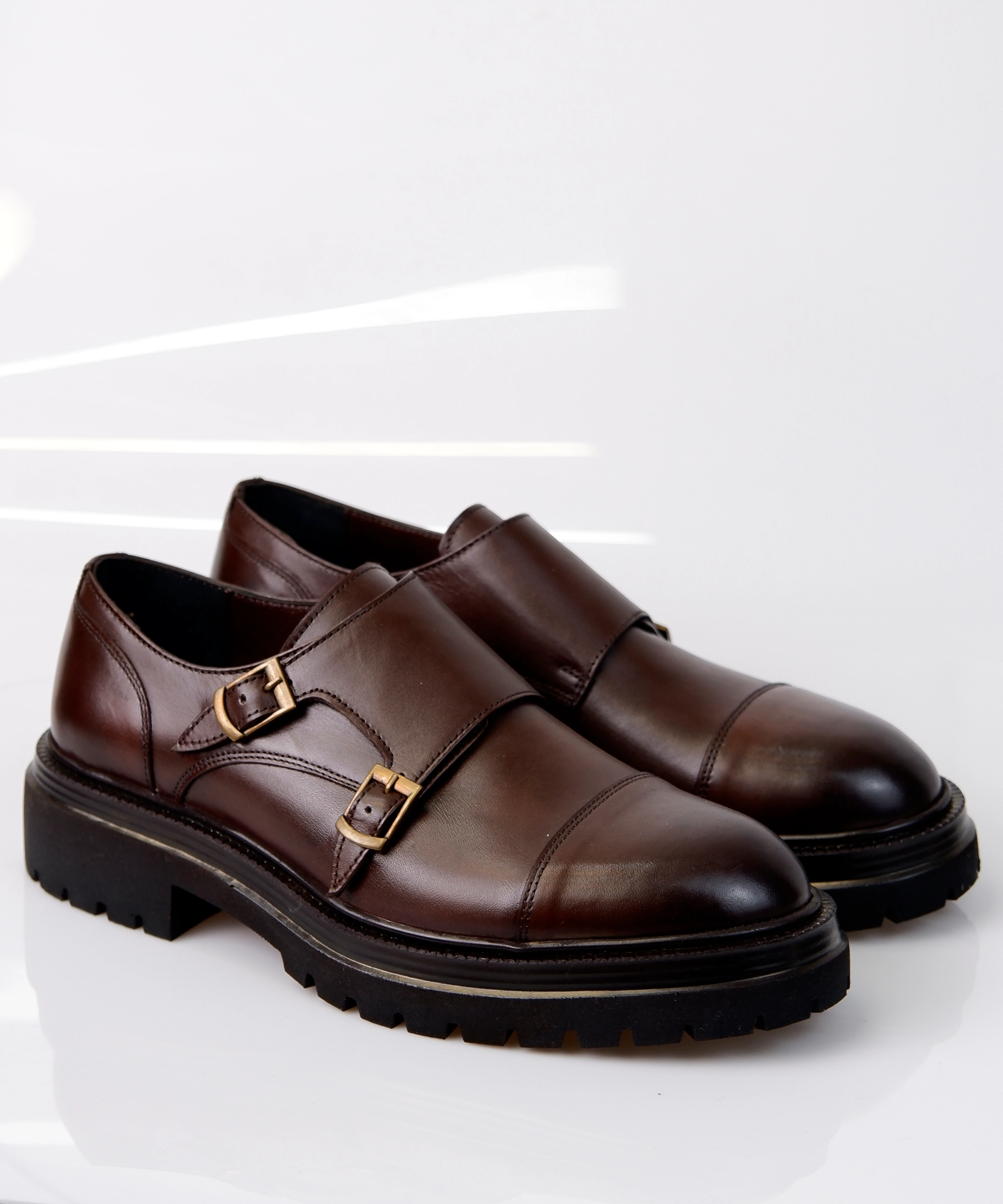 Sentinel Model Hakiki Natural Deri Casual Ayakkabı - Kahverengi