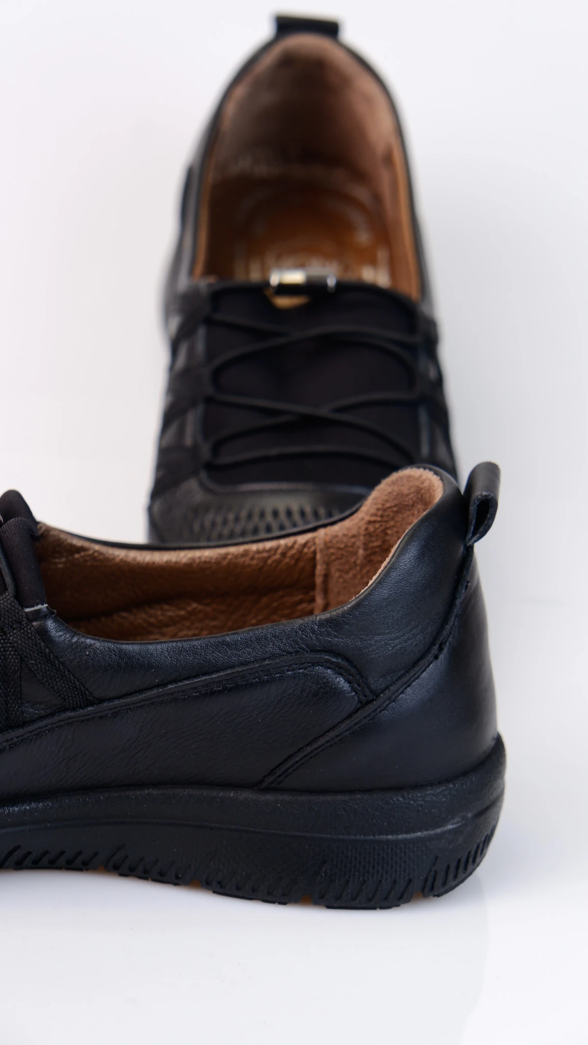 Perfora Model Hakiki Deri Kadın Günlük Loafer Ayakkabı