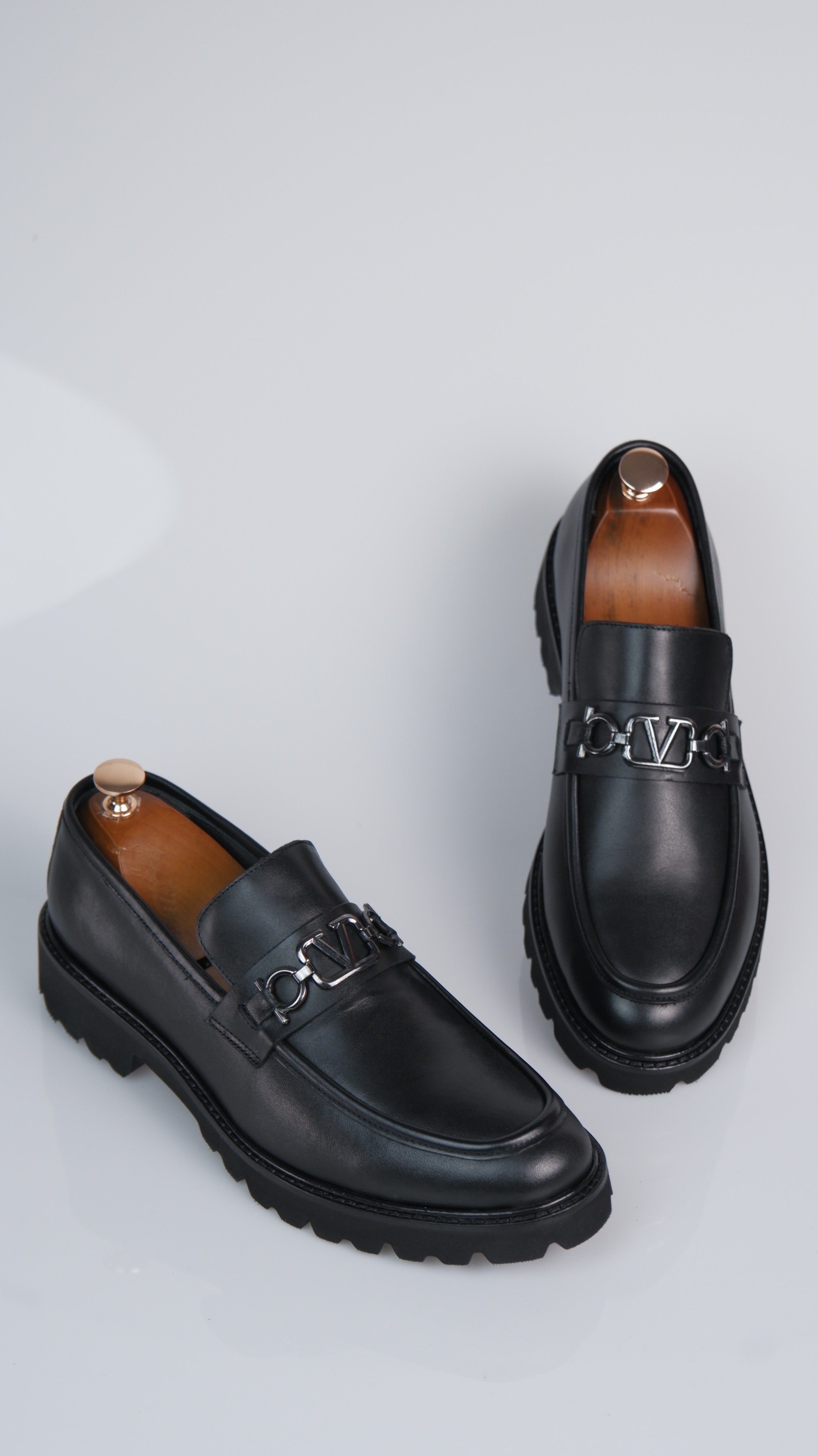 Vilens Model Hakiki Natural Deri Casual Ayakkabı - Siyah