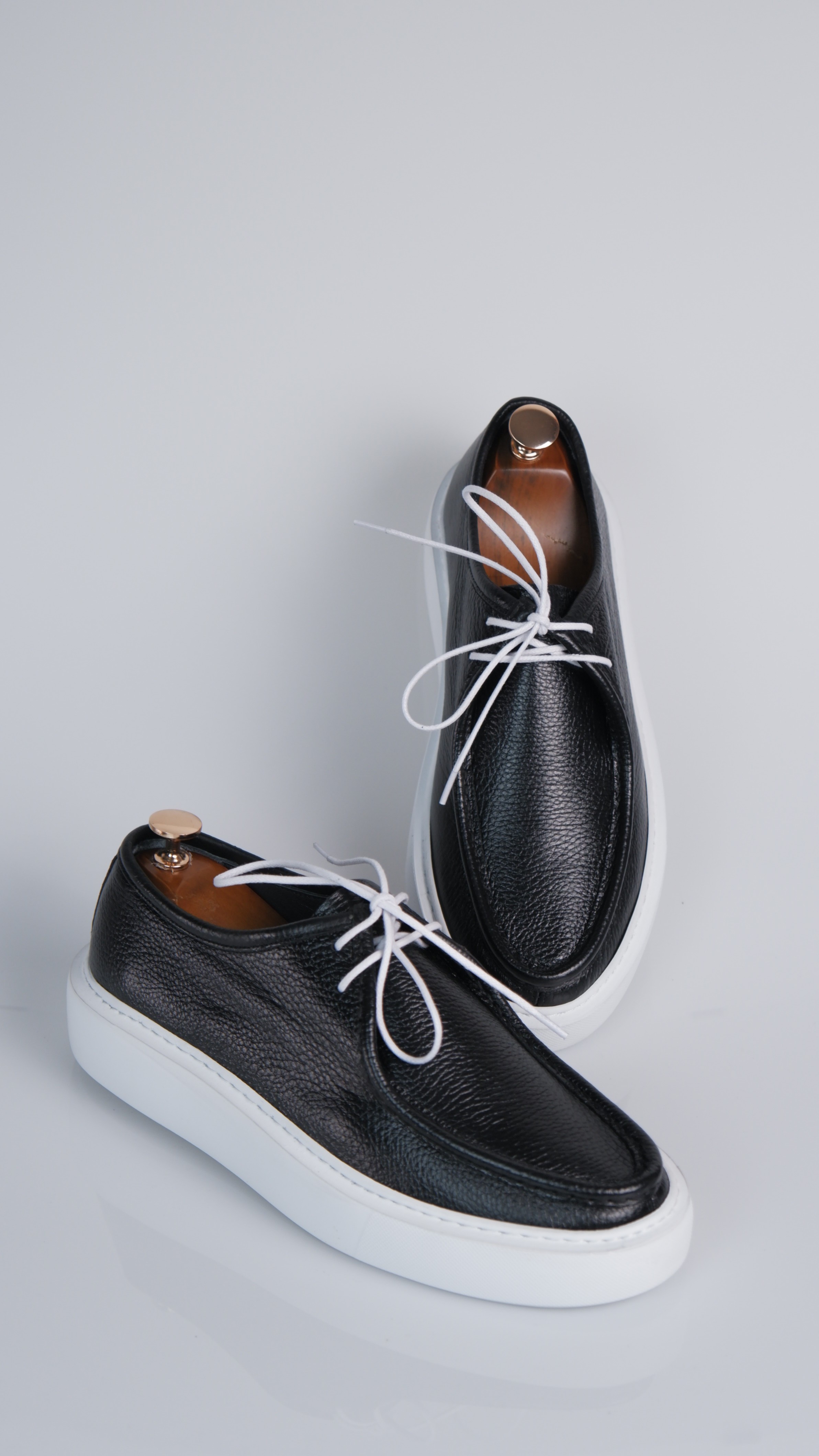 Leo Model Hakiki Natural Floater Deri Loafer Ayakkabı - Siyah