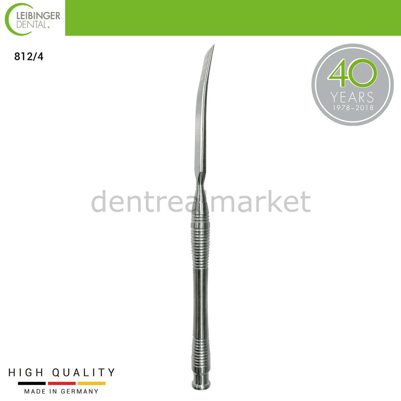 Ergodesign Chisel Osteotom Keski Eğri - 17 cm image