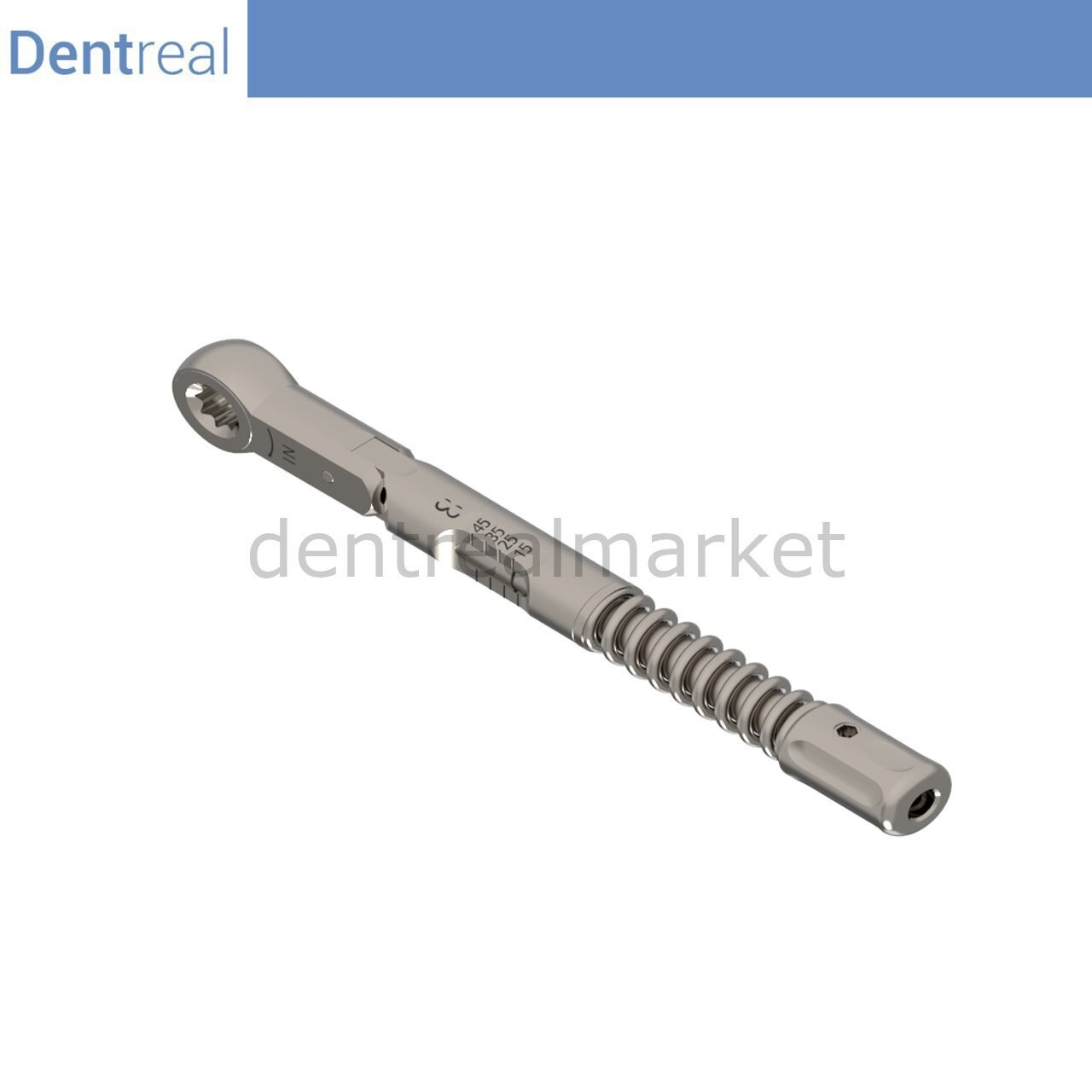 Dental Implant Torklu Wrench Ratchet Kare 10-45 Ncm