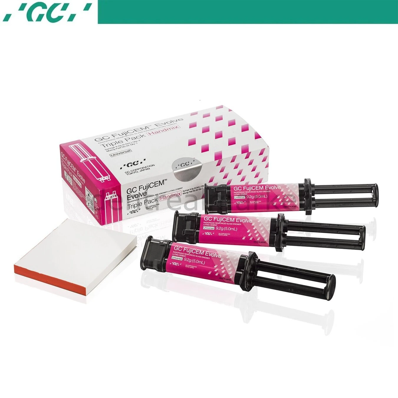 Fujicem Evolve Handmix 3*9,2gr - Rezin Modifiye Cam İyonomer Siman