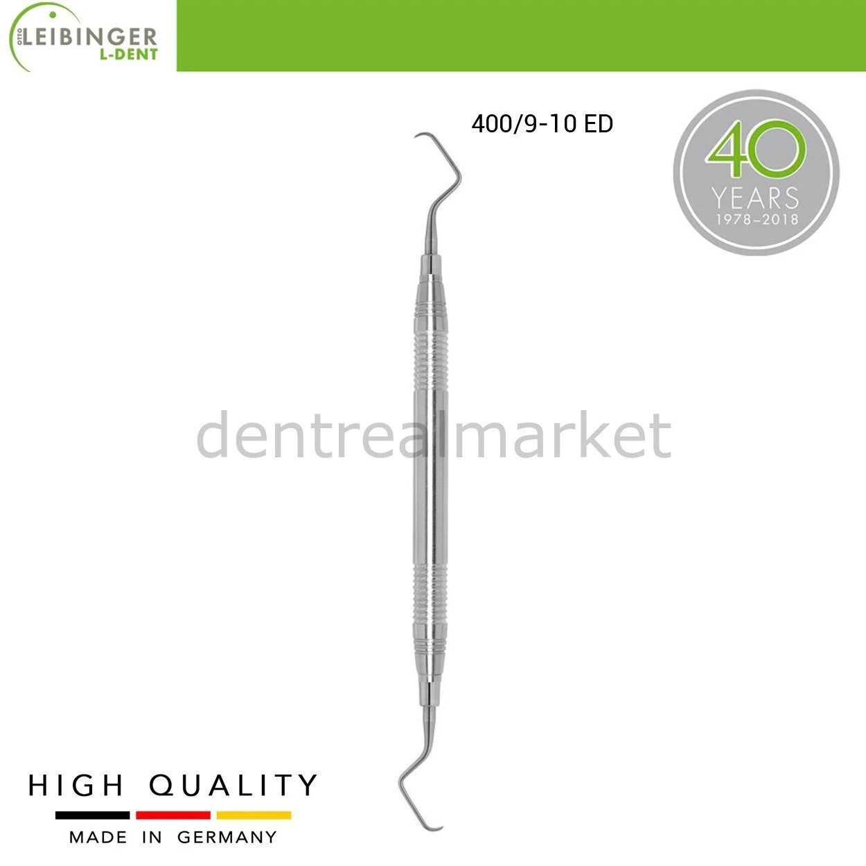 Gracey Curette 9-10, Lingual - Buccal - Periodontal Küret
