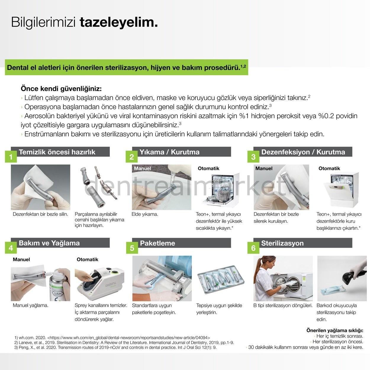 İmplantmed Plus Fizyodispanser & Işıksız Anguldurva & Kablosuz Pedal ***