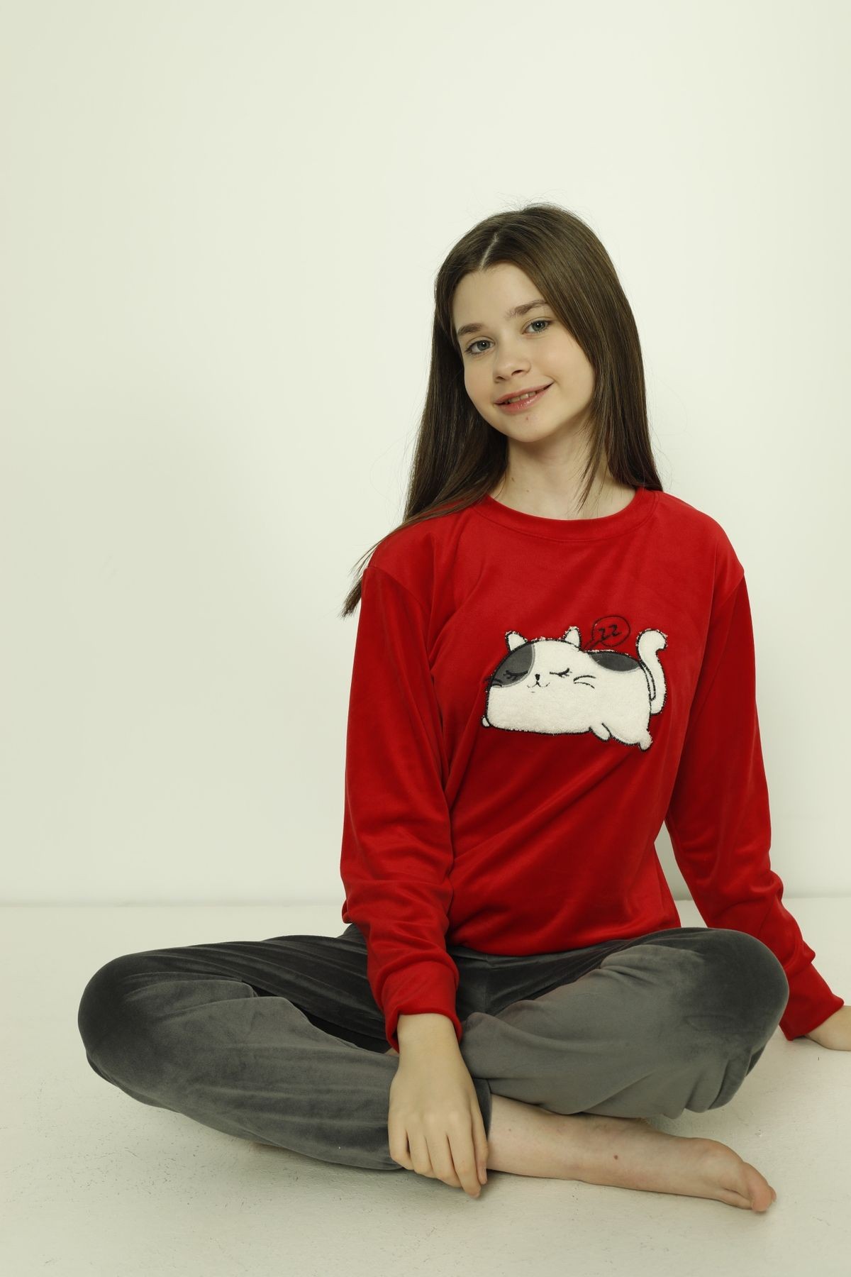 Kadife Garson(Genç) Pijama Takımı