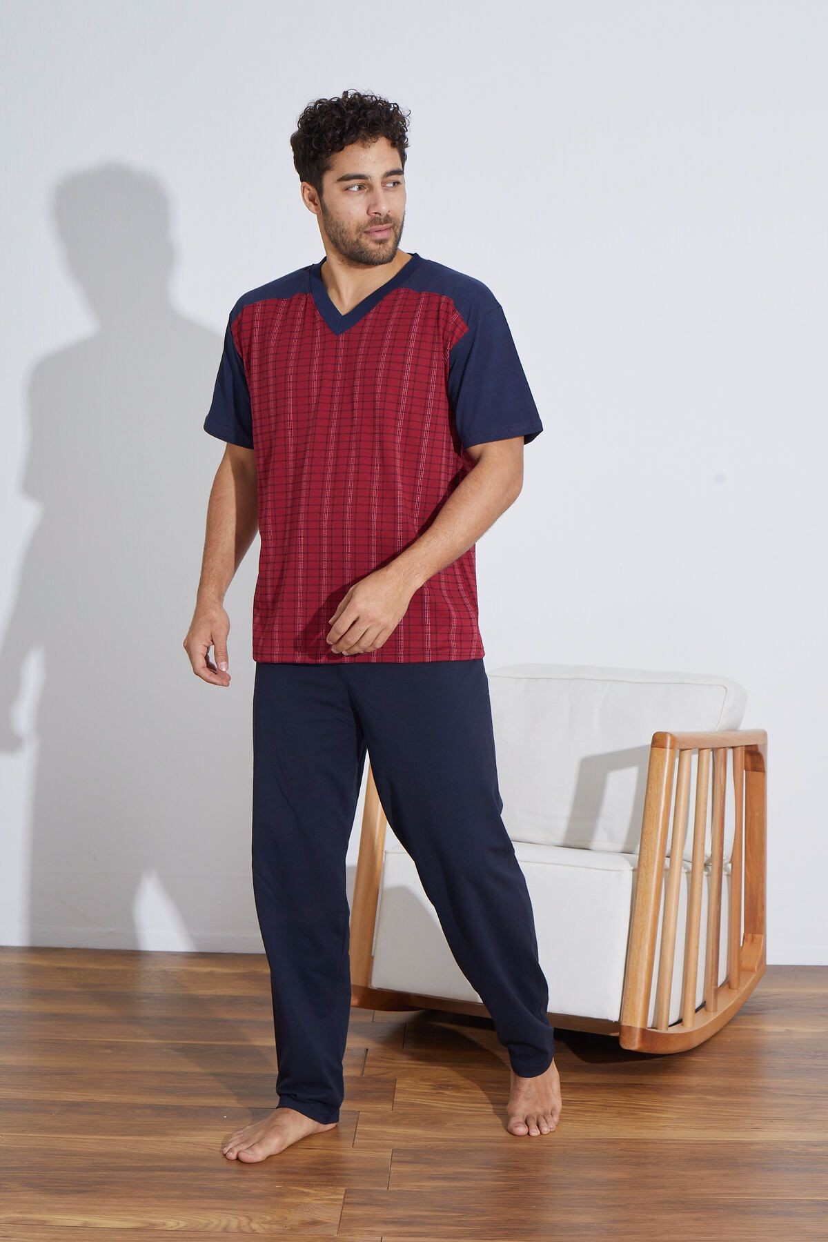 Penye Erkek Süprem (Yazlık) Pijama Takımı