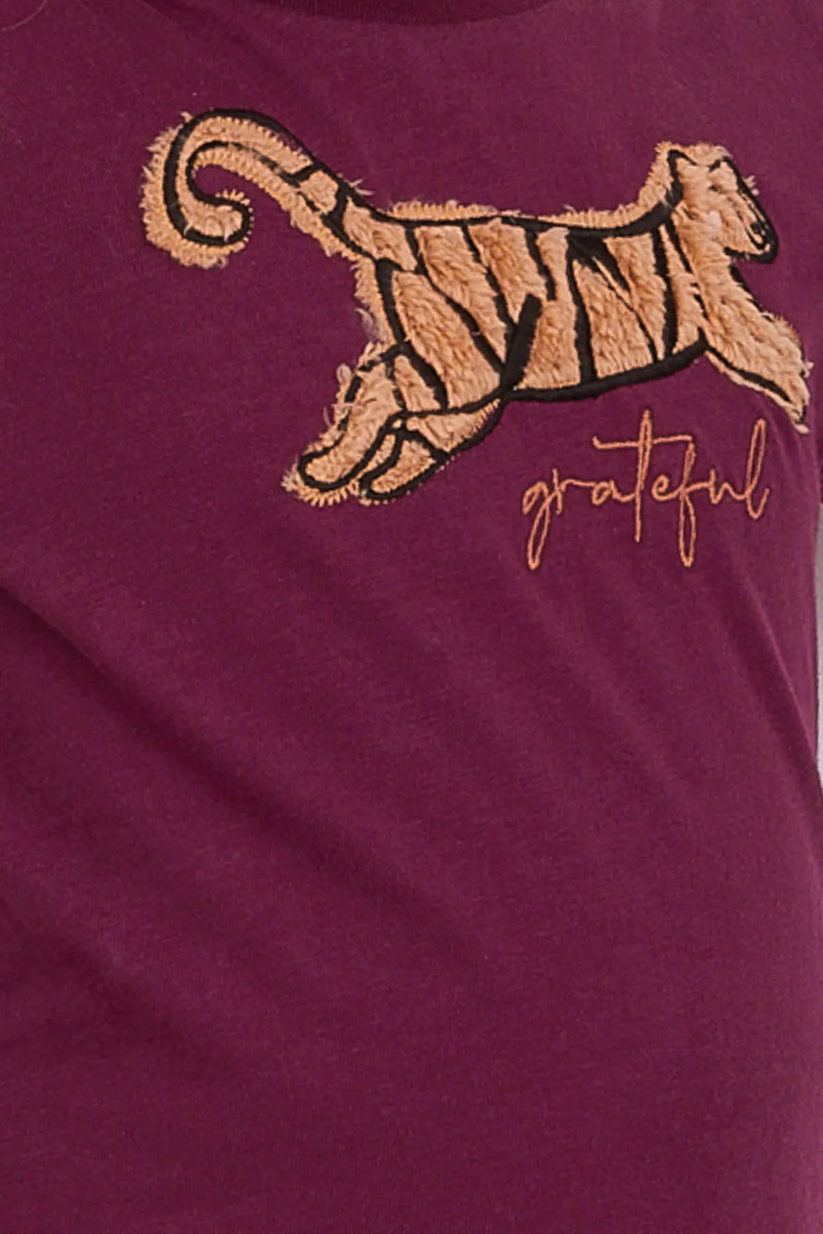  Grateful Mor Kız Çocuk Uzun Kol Pijama Takım - Arnetta