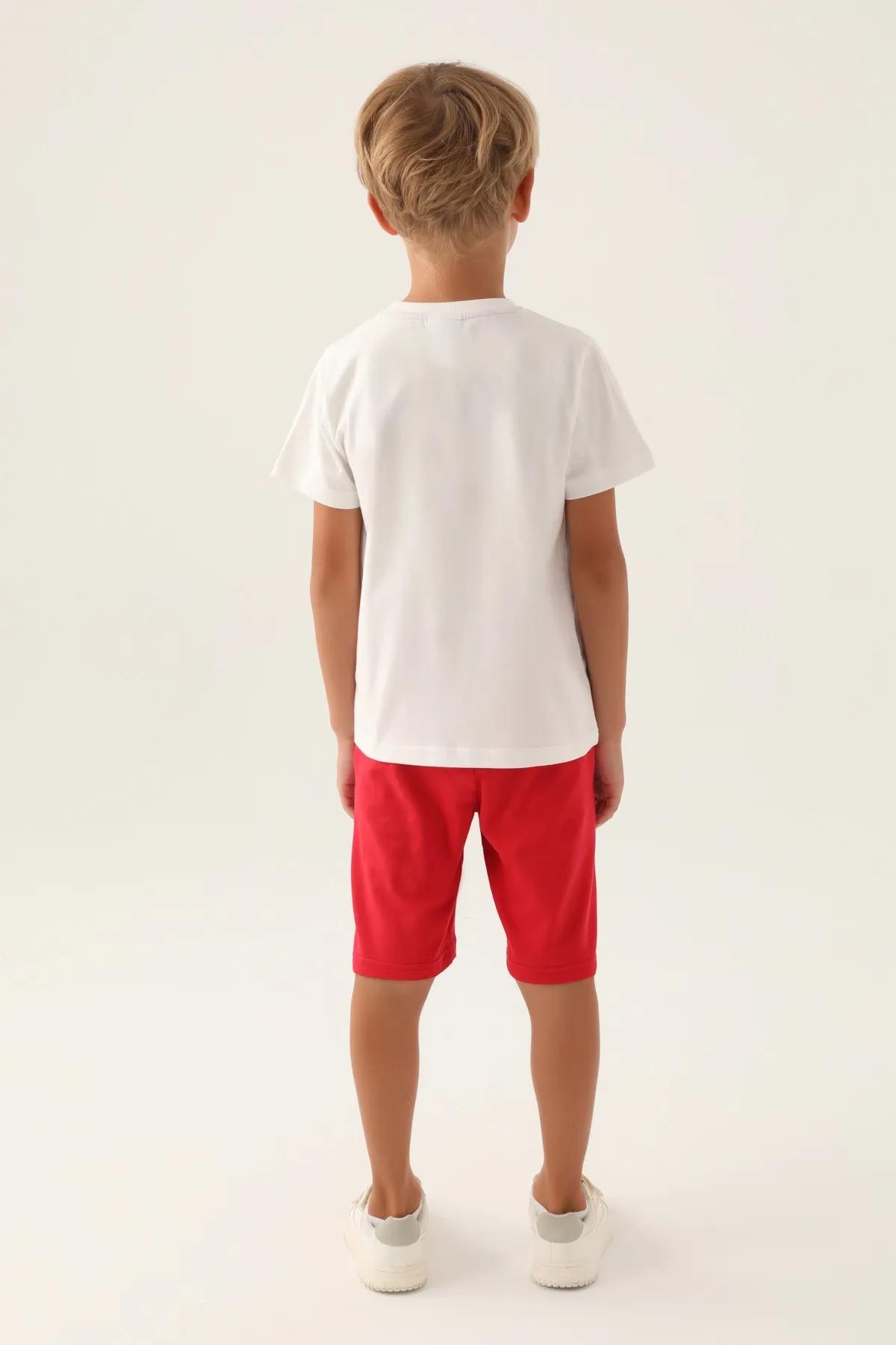 U.S. Polo Assn. Erkek Çocuk Crayons Art Lisanslı Şort T-Shirt Takım 