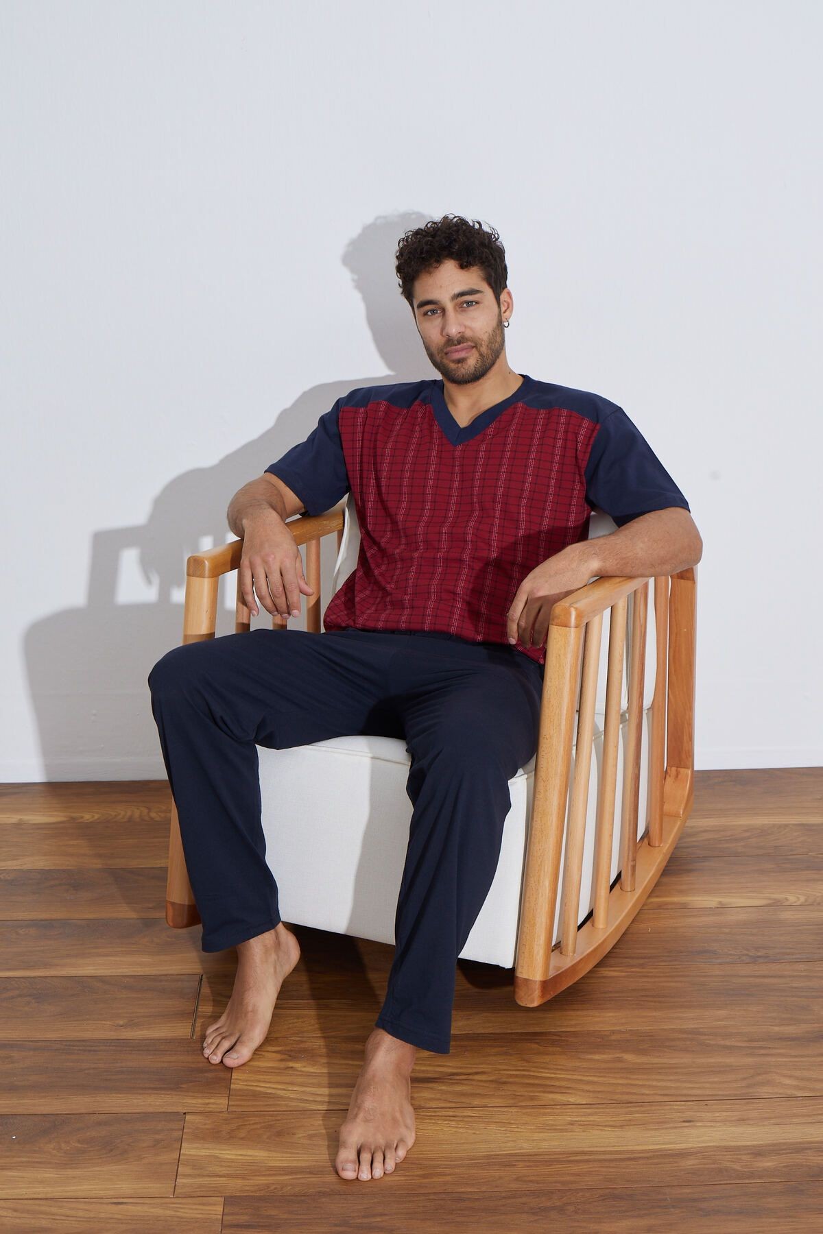 Penye Erkek Süprem (Yazlık) Pijama Takımı