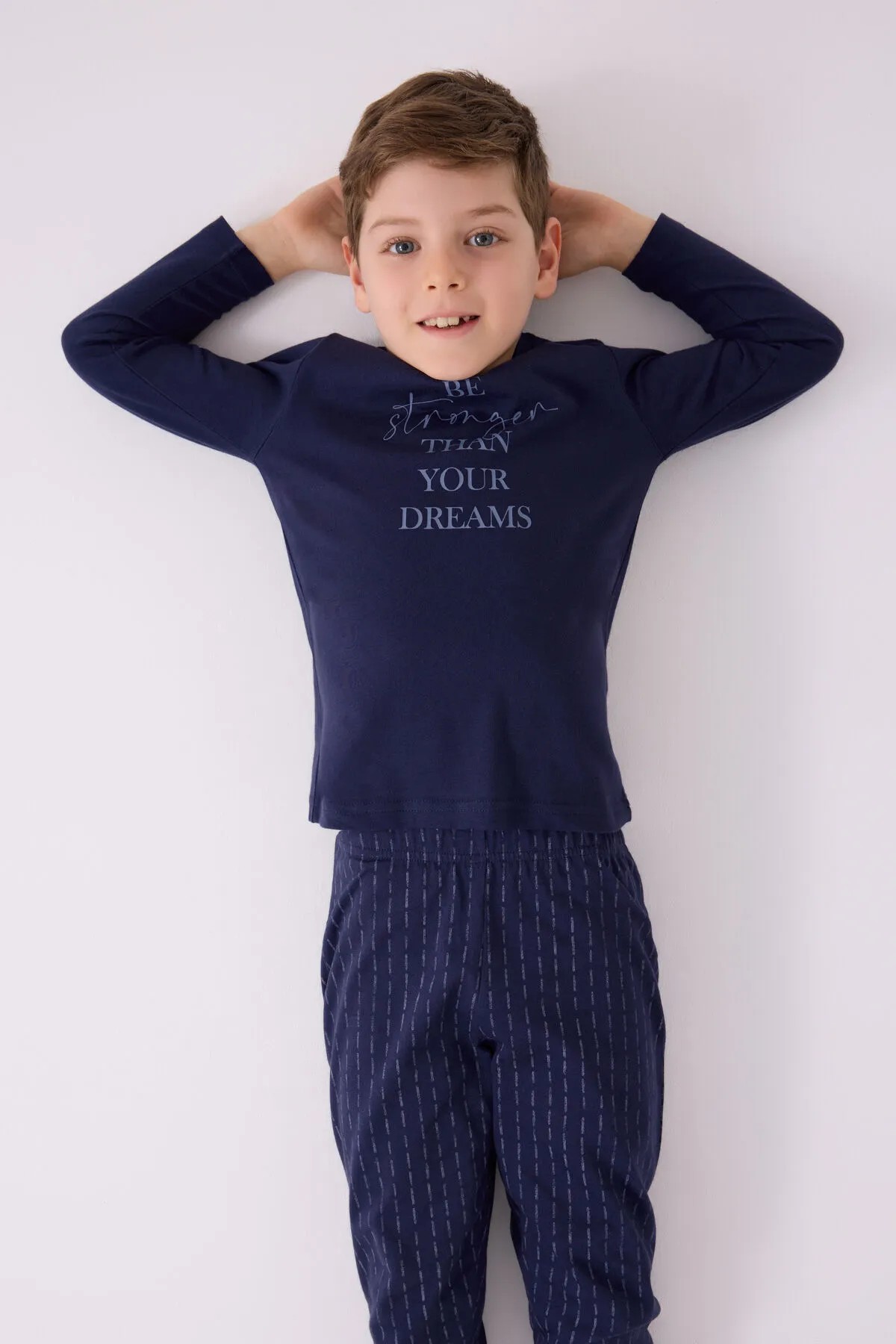 Erkek Çocuk Uzun Kol Pijama Takım
