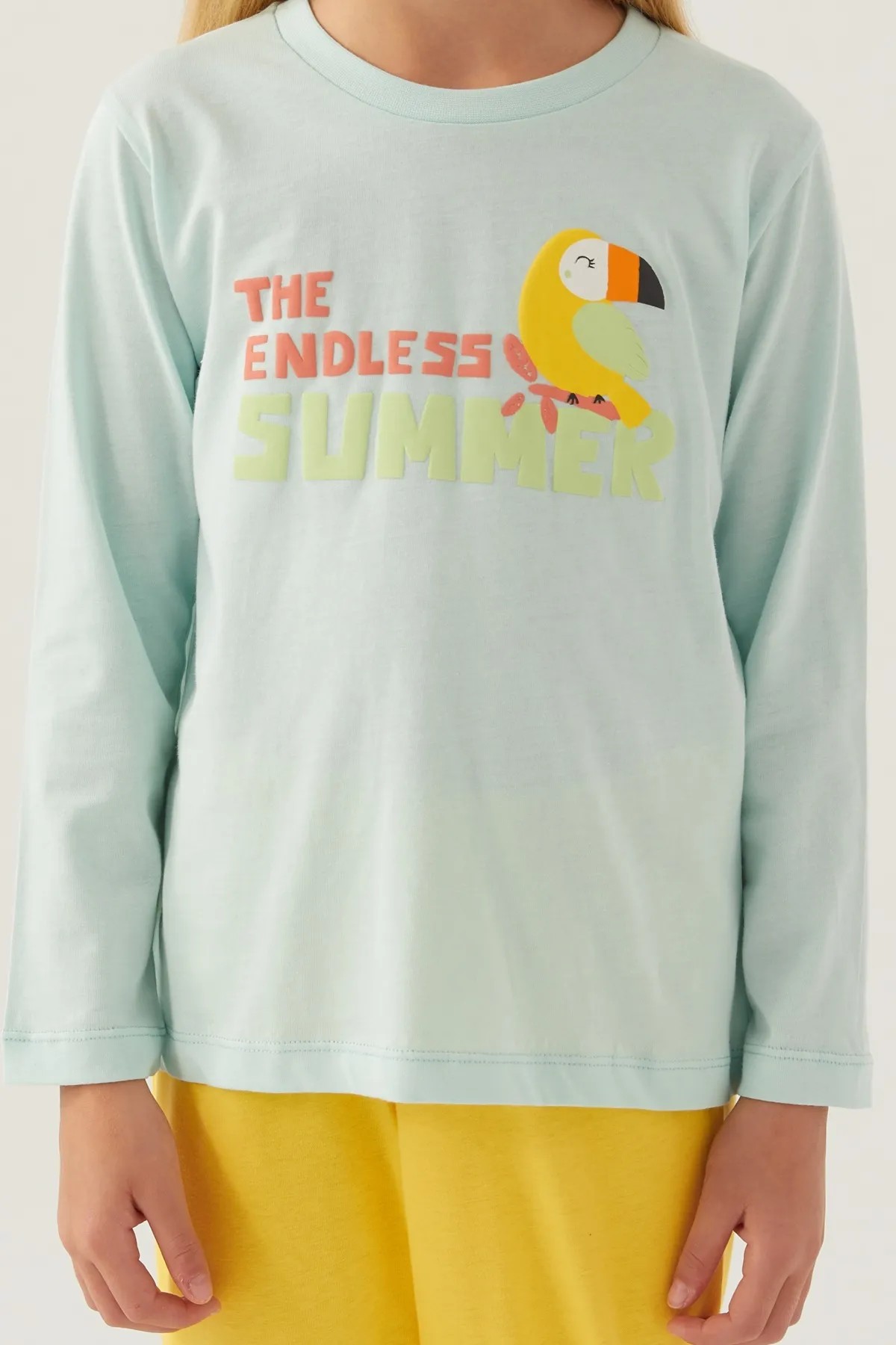 Roly Poly Endless Uzun Kol Kız Çocuk Pijama Takımı
