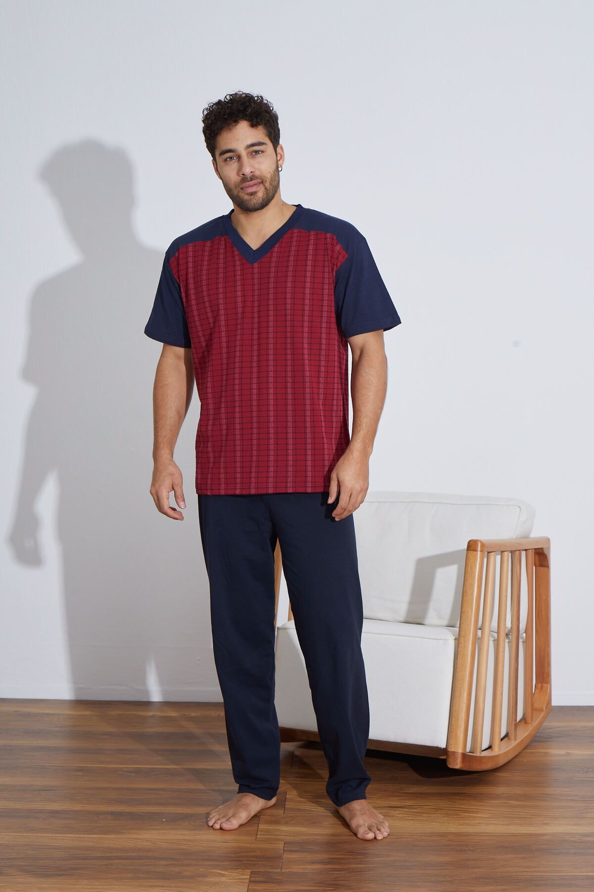 Penye Erkek Süprem (Yazlık) Pijama Takımı