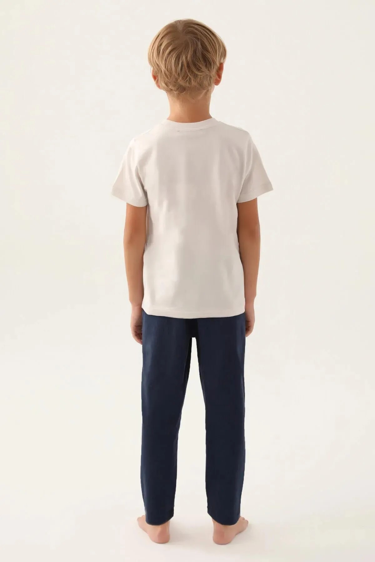 Erkek Home Taş Çocuk Pijama Takımı