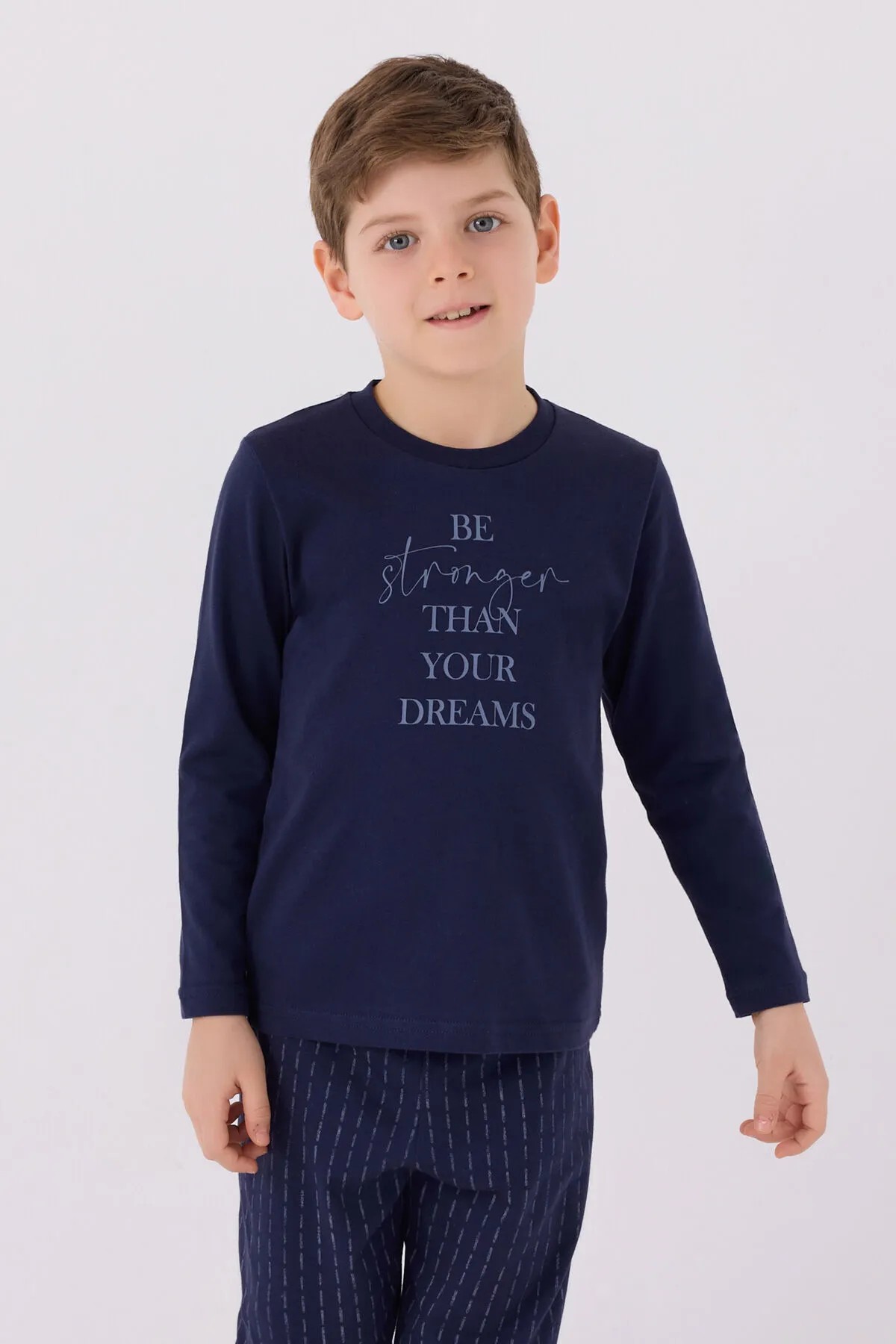 Erkek Çocuk Uzun Kol Pijama Takım