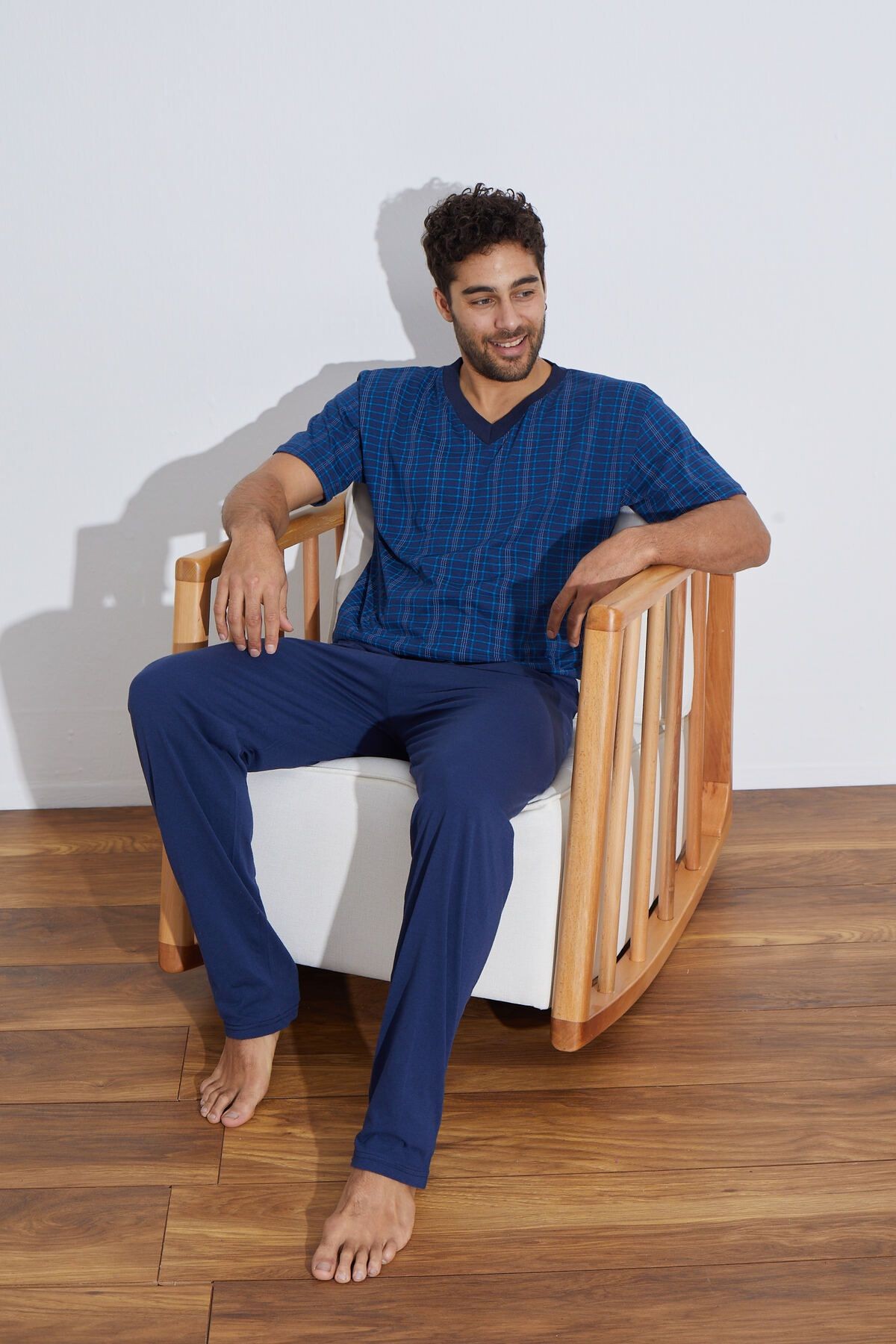 Penye Erkek Süprem (Yazlık) Pijama Takımı