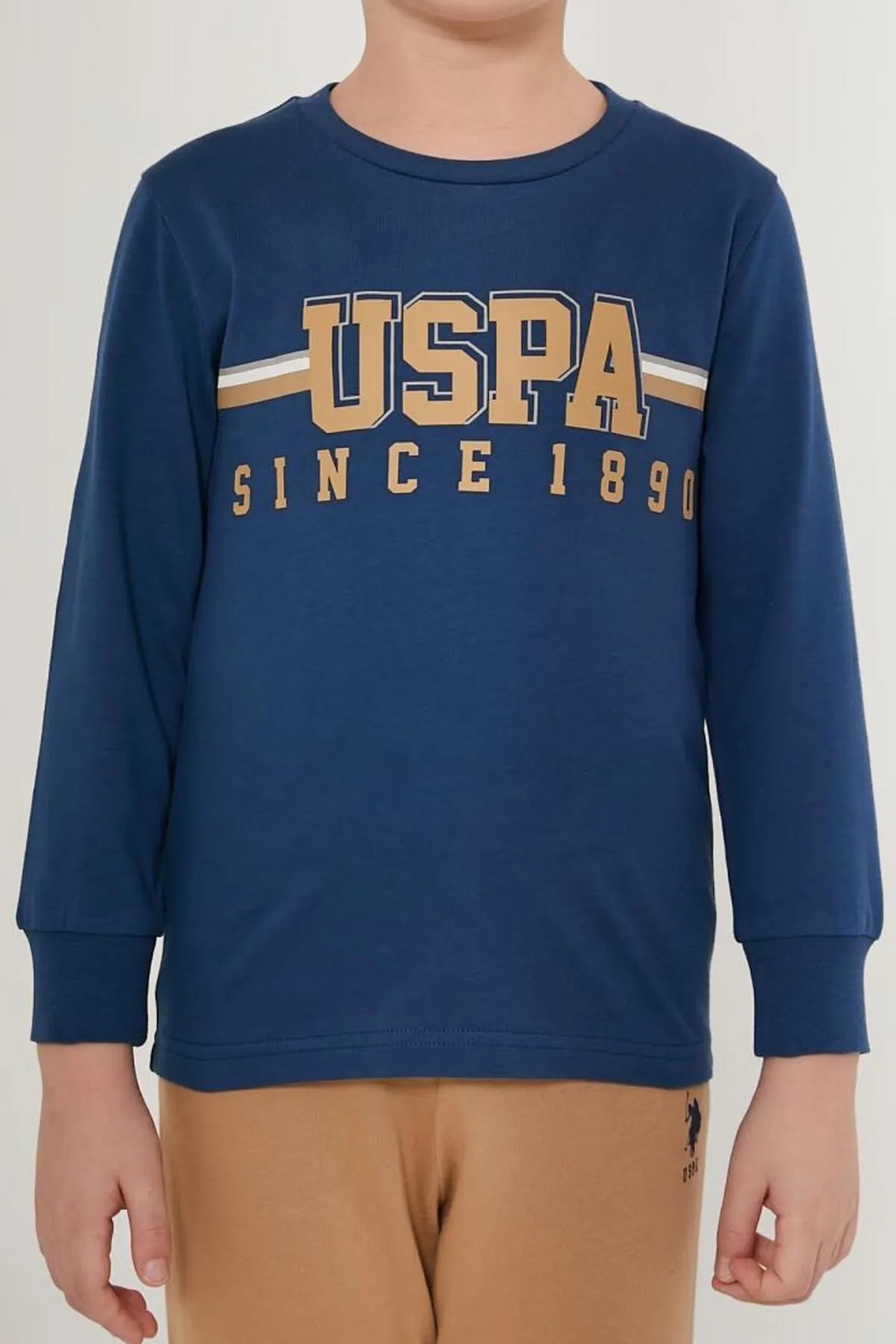 U.S. Polo Assn. Erkek Çocuk Pijama Eşofman Takım