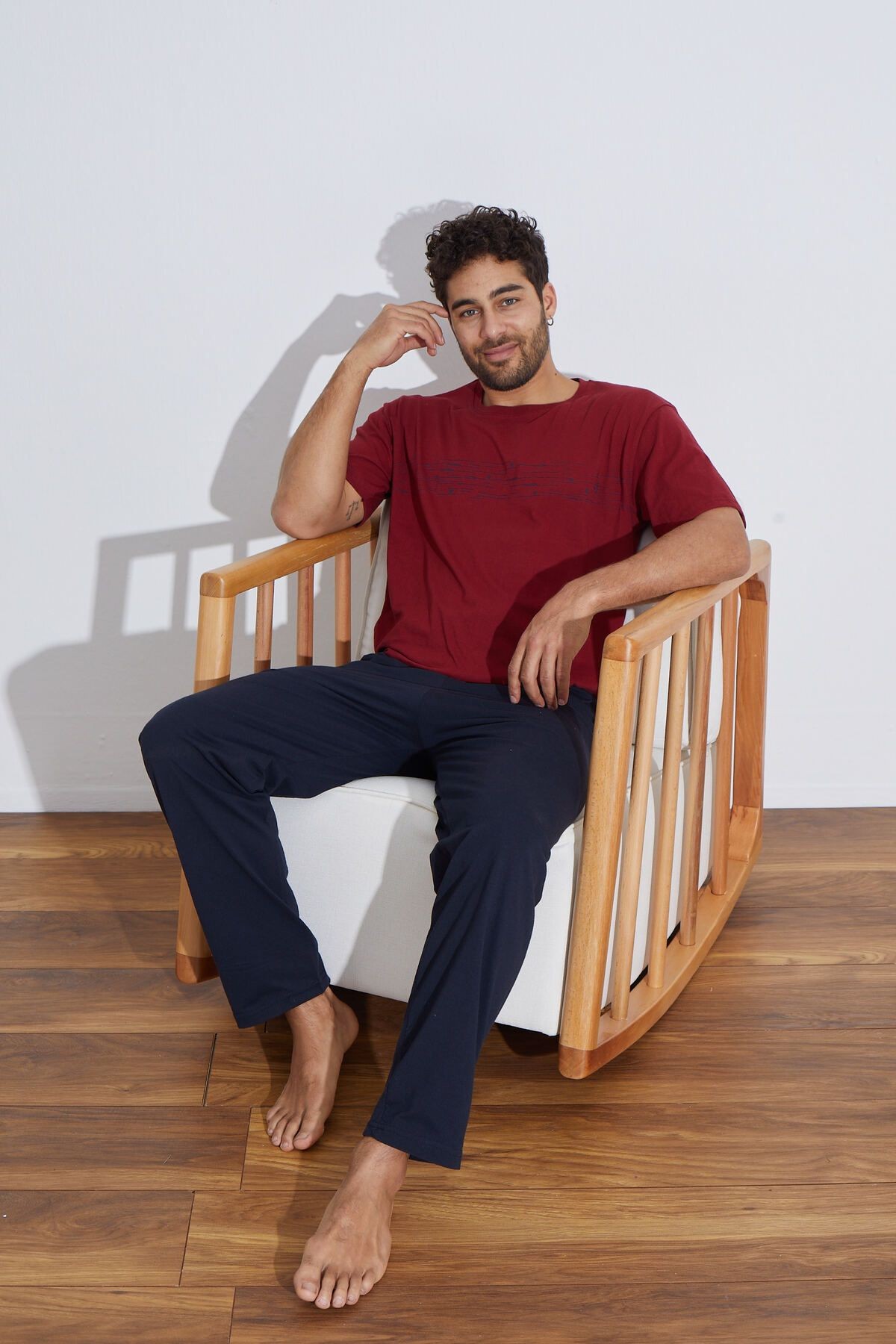 Penye Erkek Süprem (Yazlık) Pijama Takımı