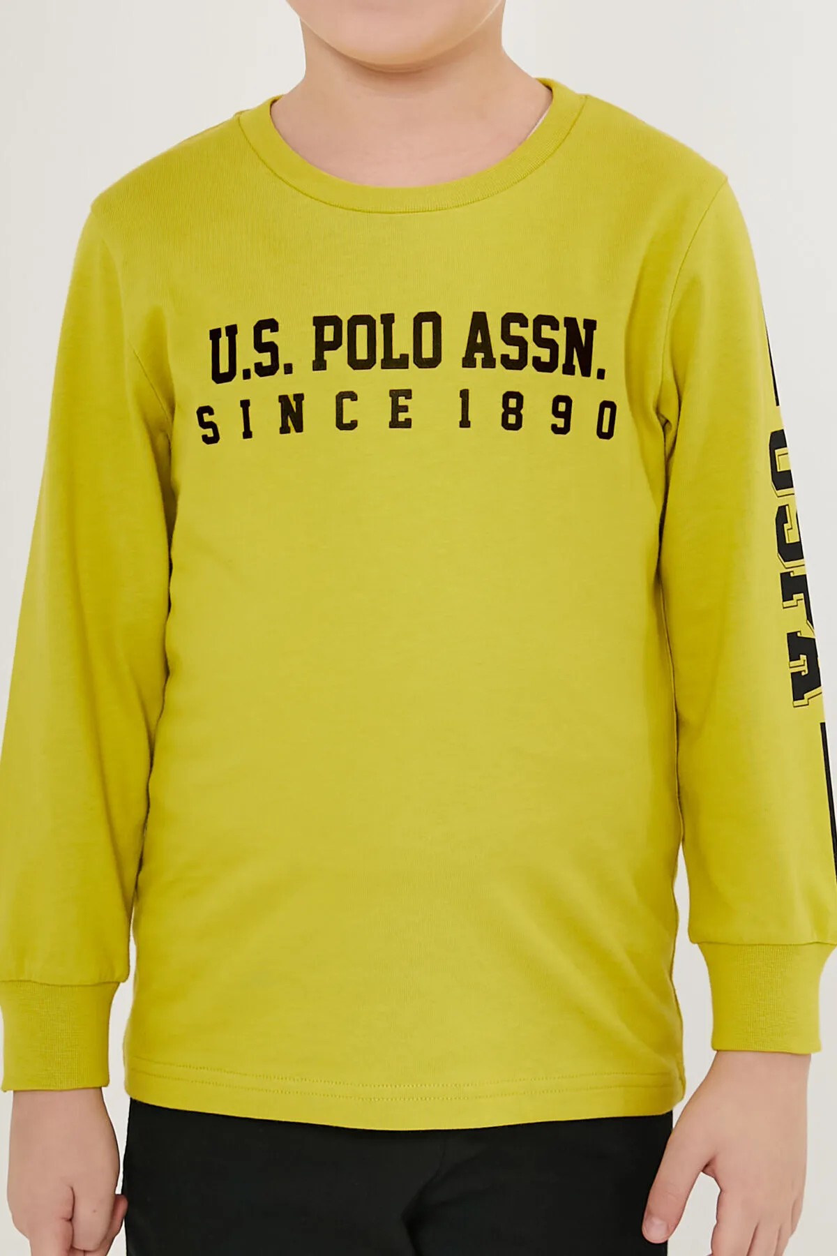 U.S. Polo Assn. Erkek Çocuk Uzun Kol Eşofman Takım Yeşil