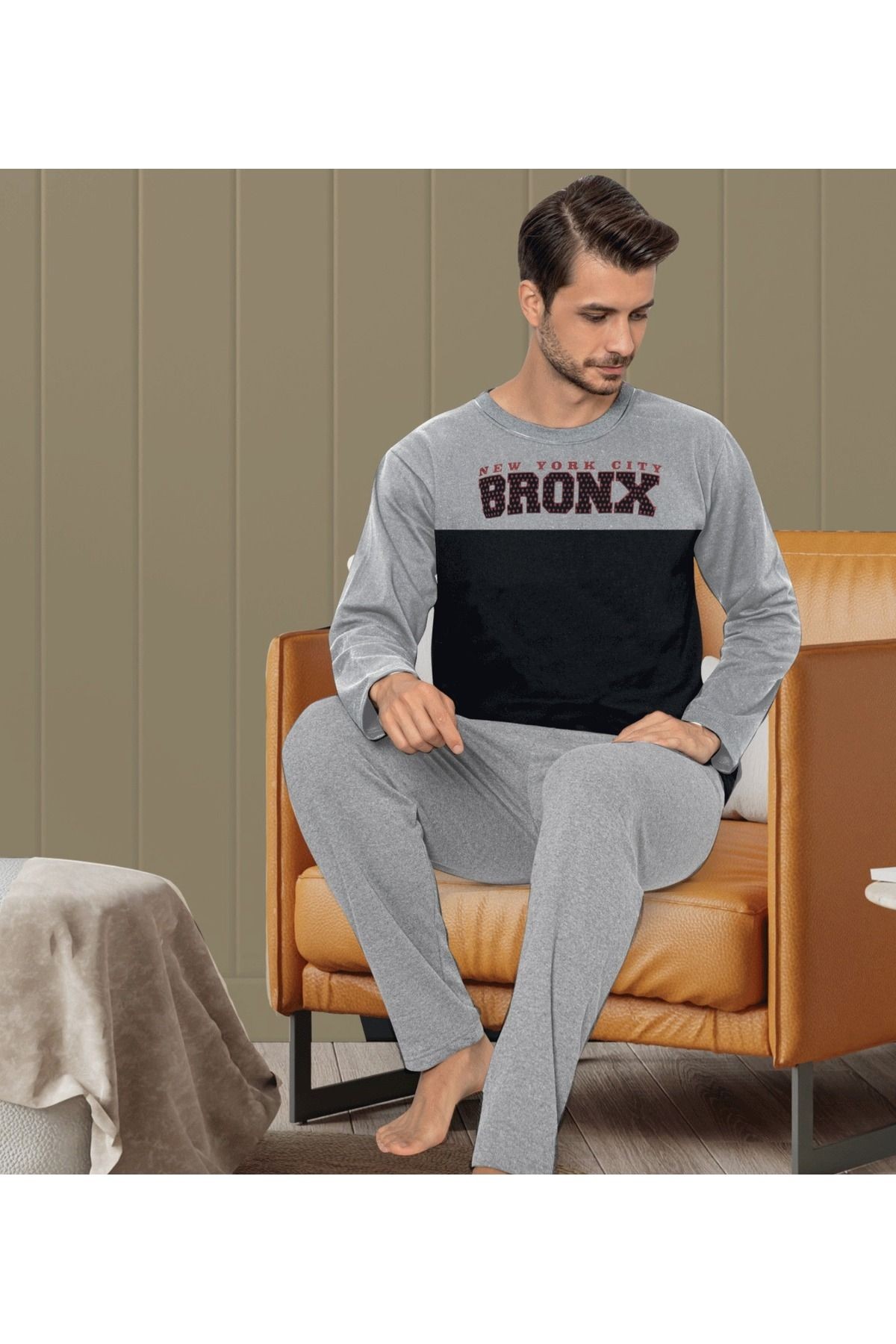 Iki Iplik (kalın) Erkek Pijama Takımı