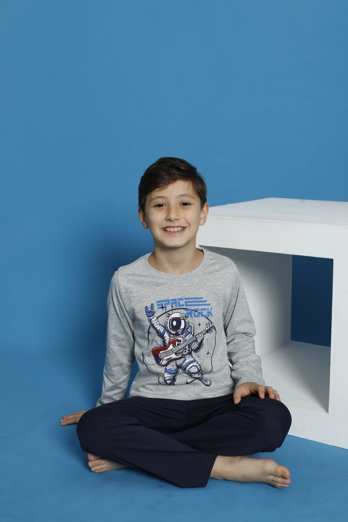 Ayans Sportwear Jogging Fit Paçası Lastikli Pijama Takımı