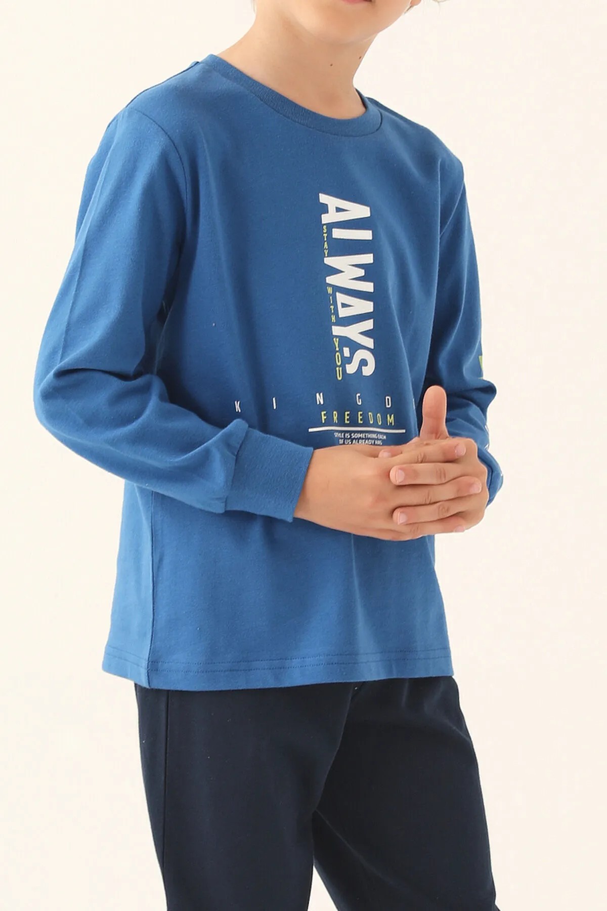 RolyPoly Erkek Çocuk Uzun Kollu Pijama Takım