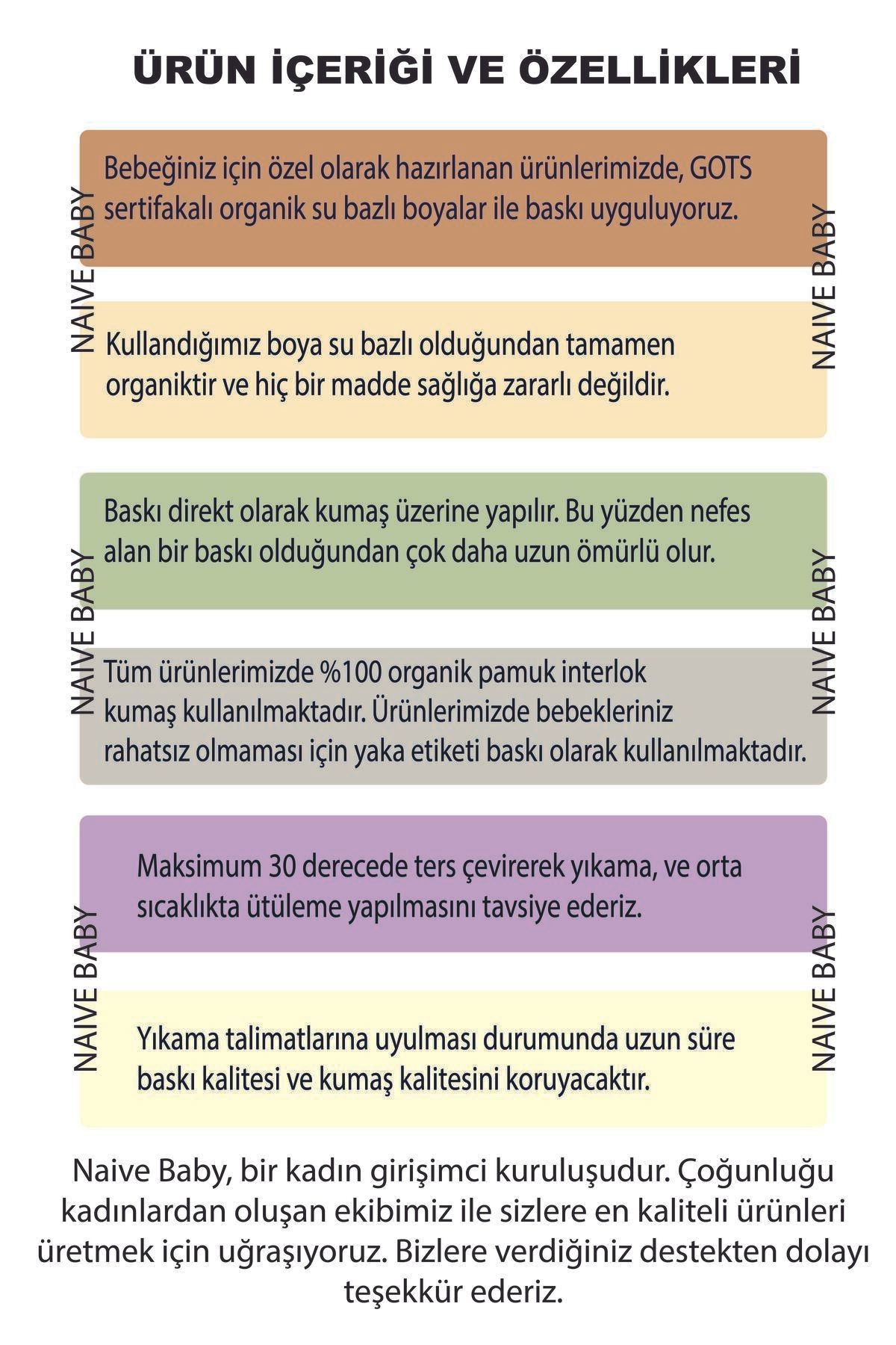 Pamuklu Bebek Zıbın - Tık Doğdu Güneşim- Bebek Zıbın Badi