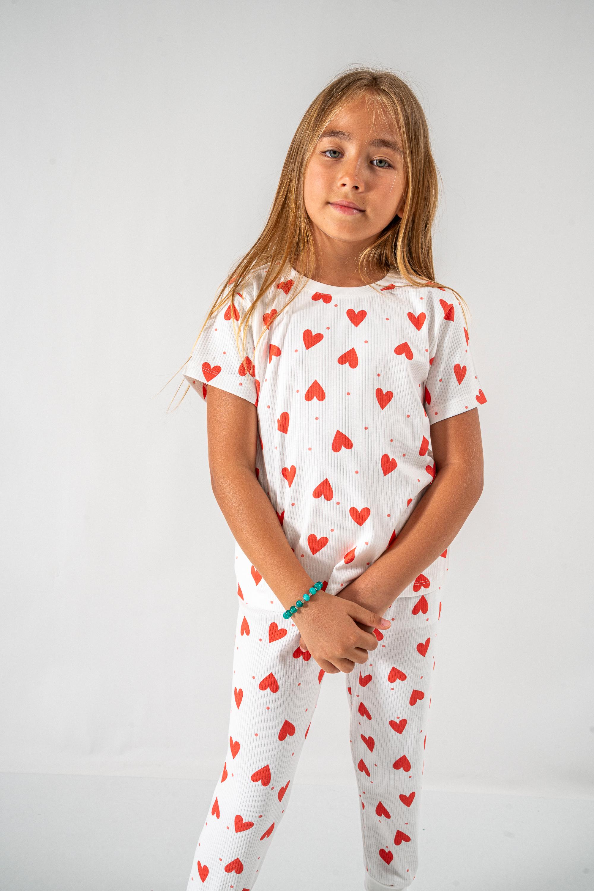 Kalpli Çocuk Pijama Takımı