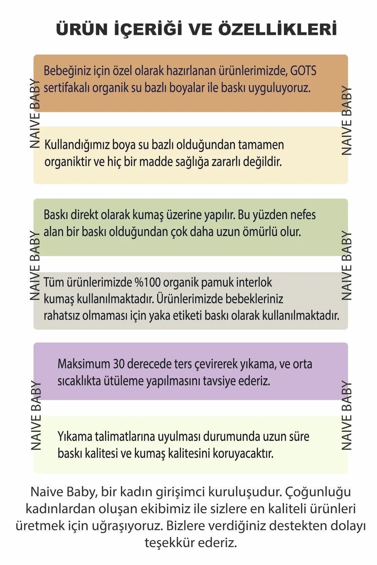 Pamuklu Bebek Zıbın -  Sweet Family - Bebek Zıbın Badi