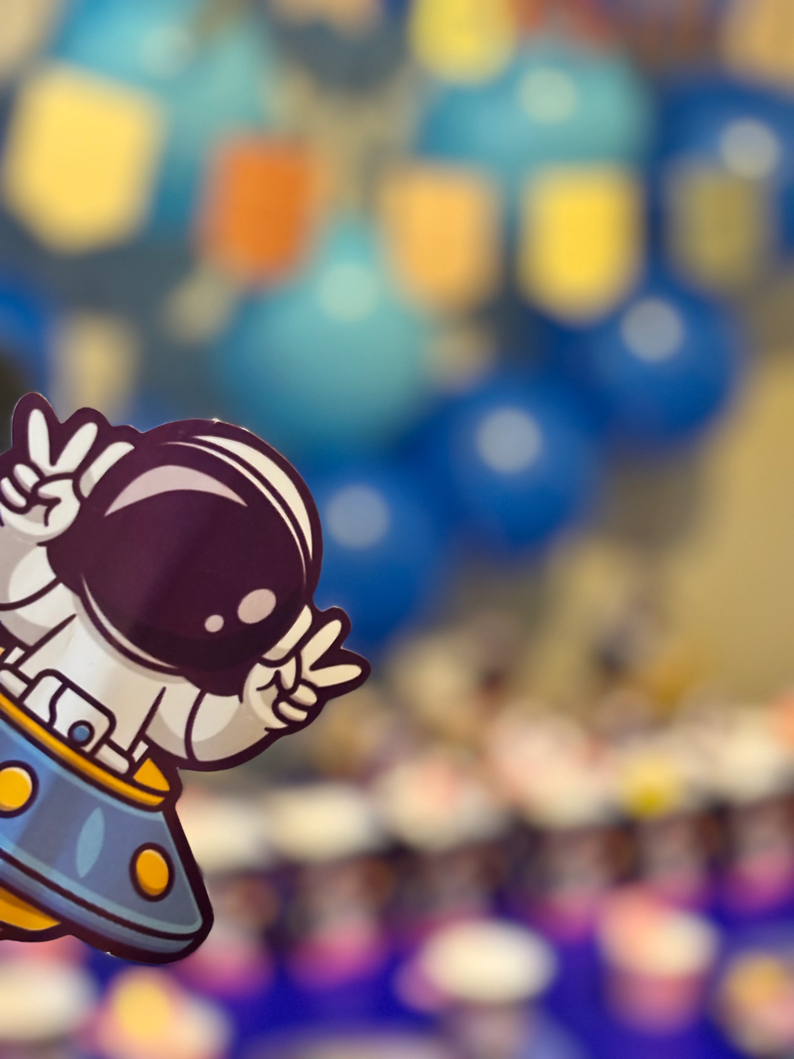 Uzay Temalı Doğum Günü Parti Seti