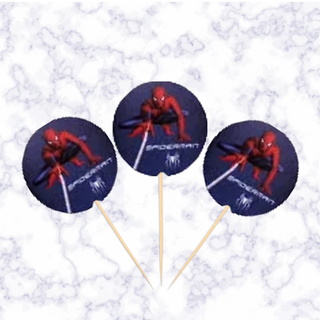 Spiderman Sunum Kürdanı 20'li