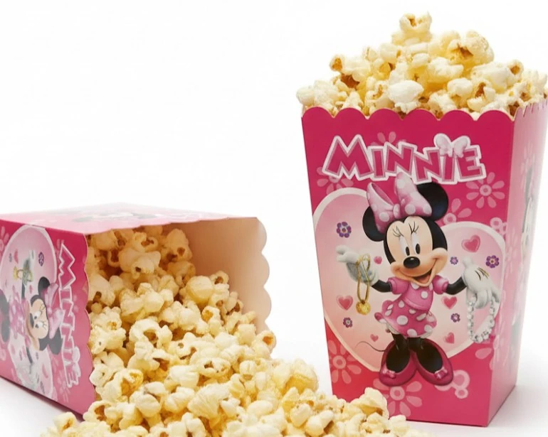 Minnie Mouse Mısır Kutusu 8'li