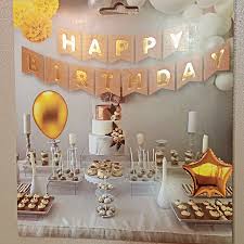 Gold Yazılı Kraft Banner