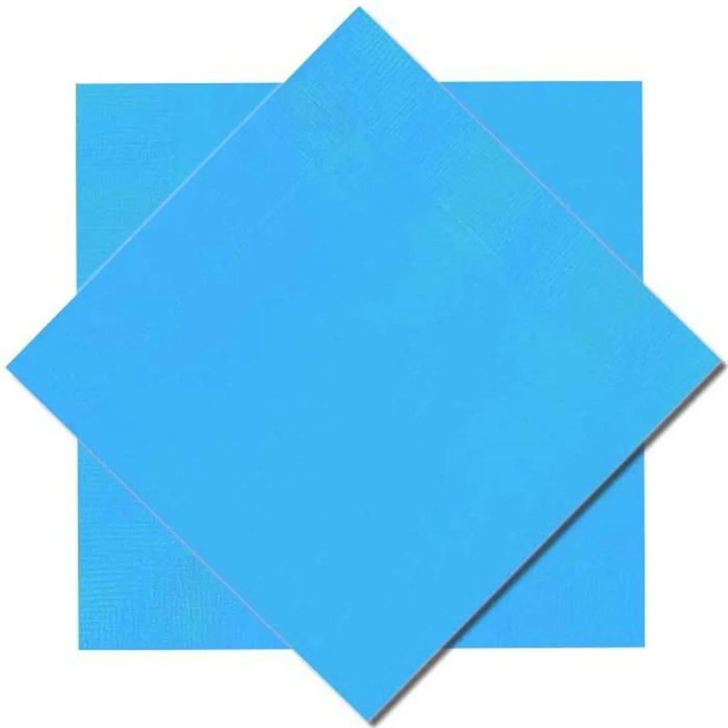 Düz Mavi Peçete 10'lu