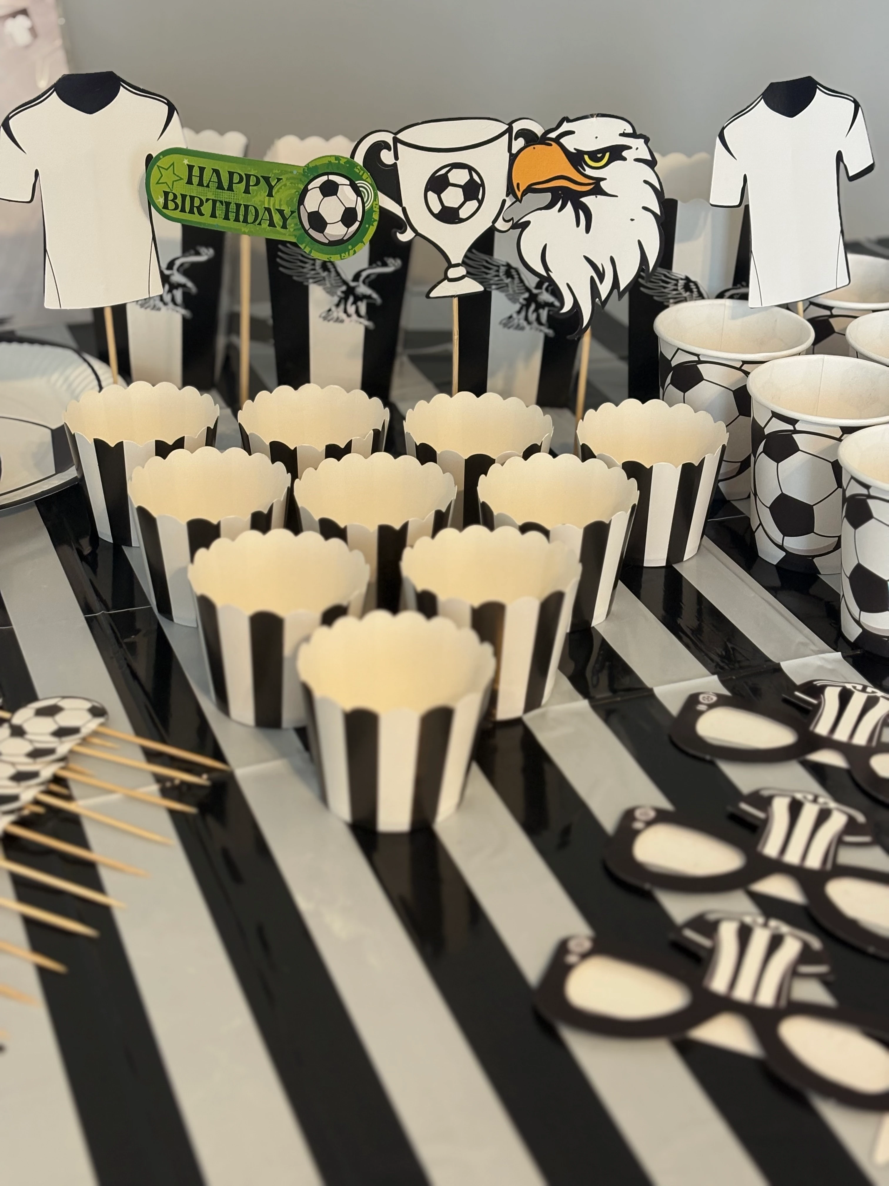 Beşiktaş Temalı Doğum Günü Parti Seti