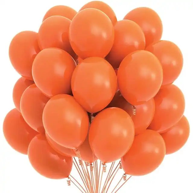 Turuncu Makaron Balon 5'li