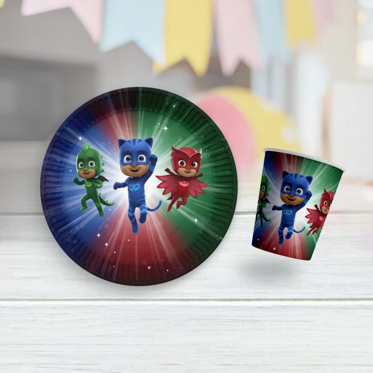 Pijamaskeliler Tabak Bardak Set 8'li