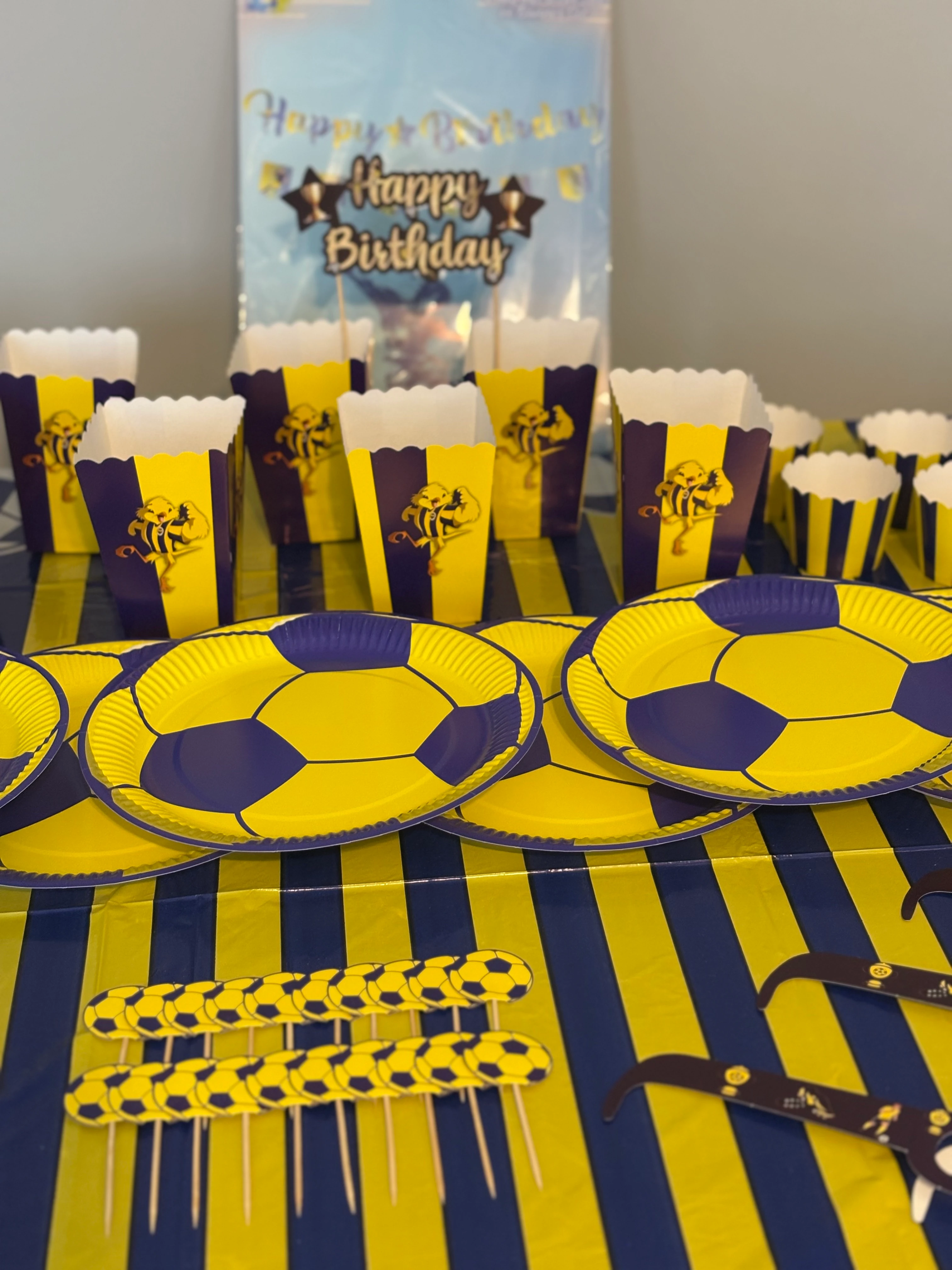 Fenerbahçe Temalı Doğum Günü Parti Seti
