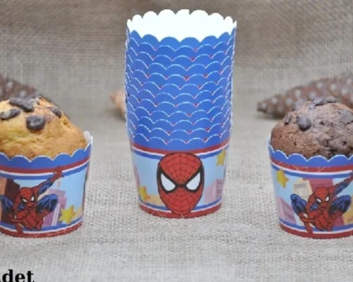 Spiderman Kek Kapsülü 25'li