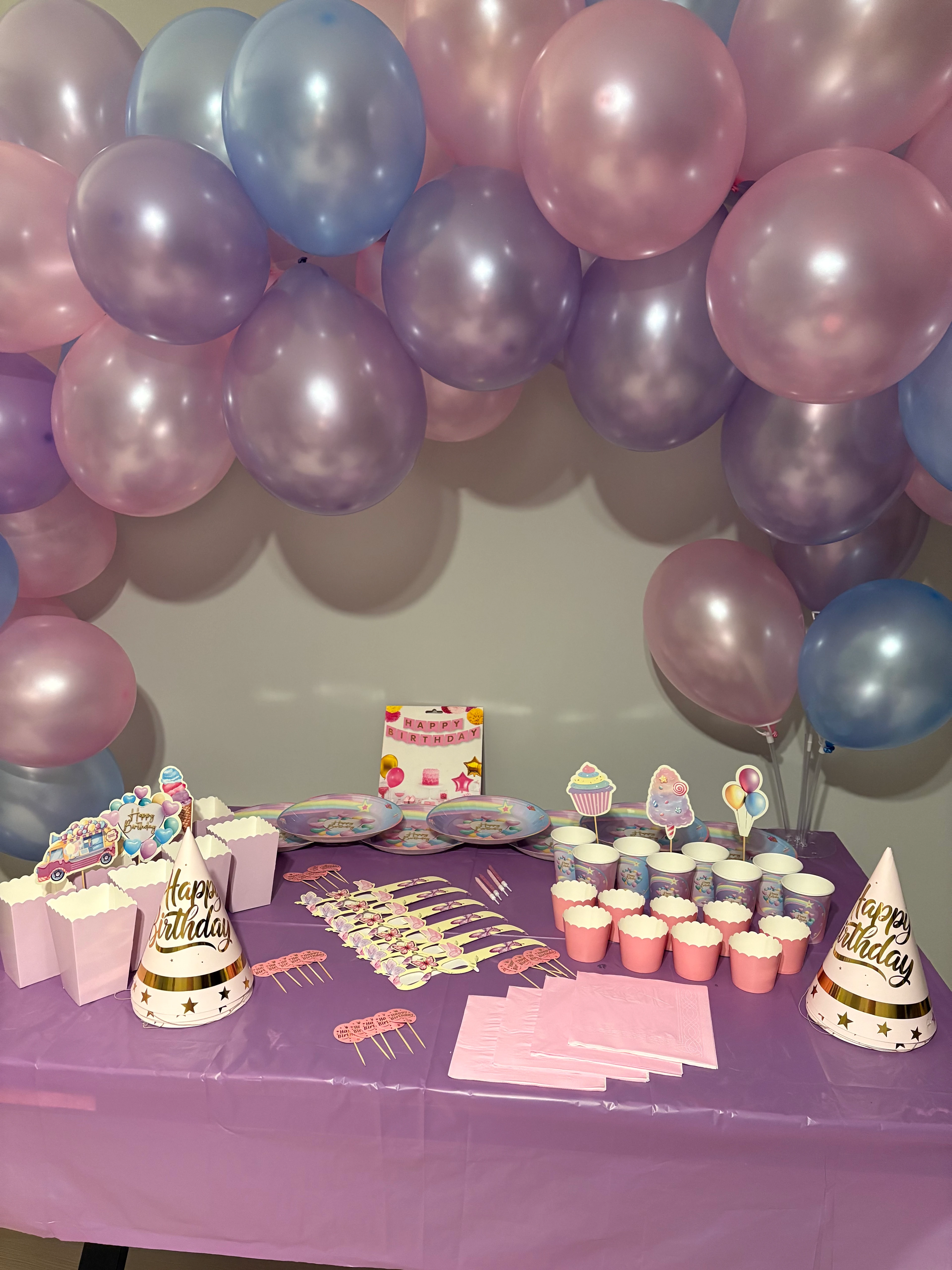 Dondurma Temalı Doğum Günü Parti Seti