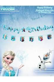 Frozen Kaligrafi Banner Set