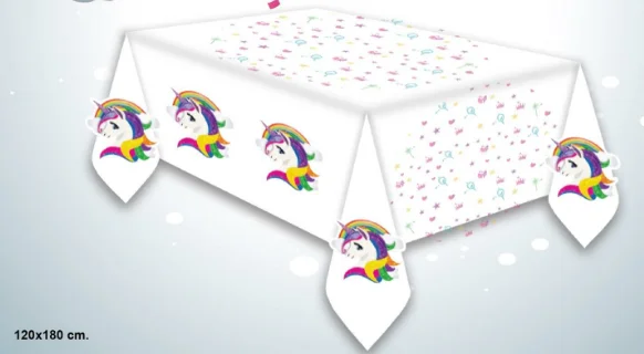 Unicorn Temalı Doğum Günü Parti Seti