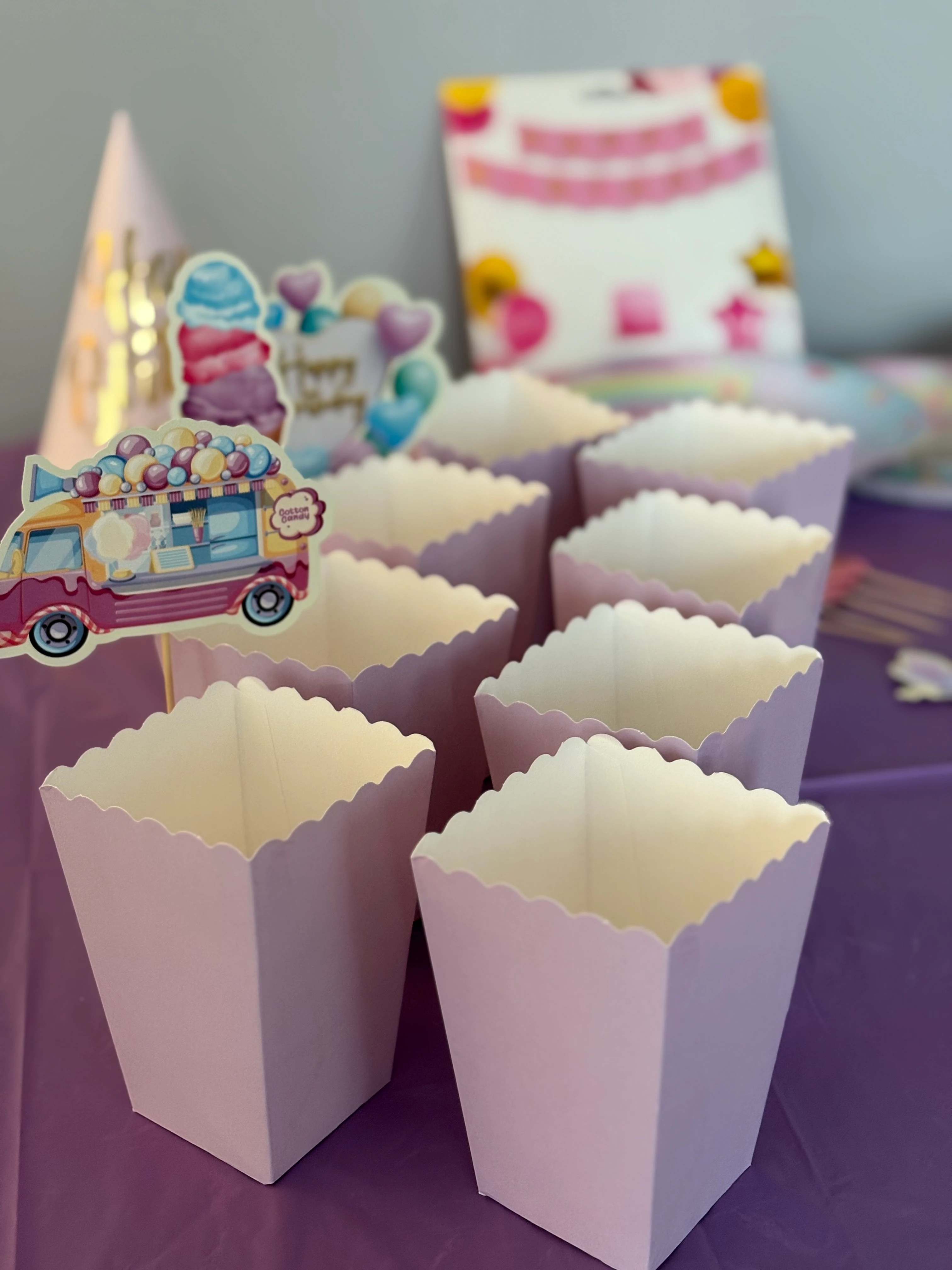 Dondurma Temalı Doğum Günü Parti Seti