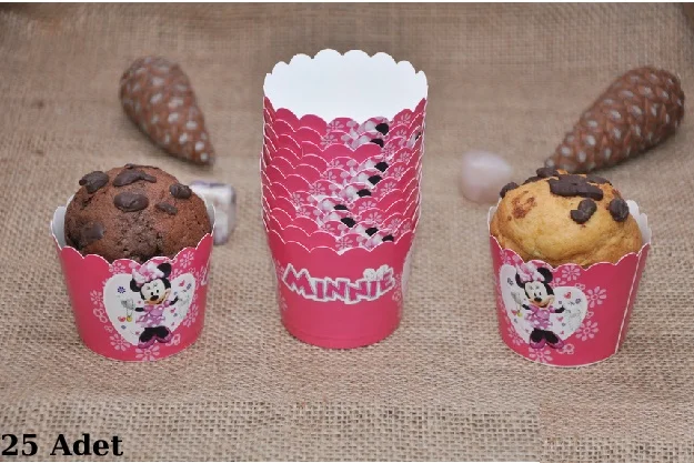 Minnie Mouse Temalı Doğum Günü Parti Seti