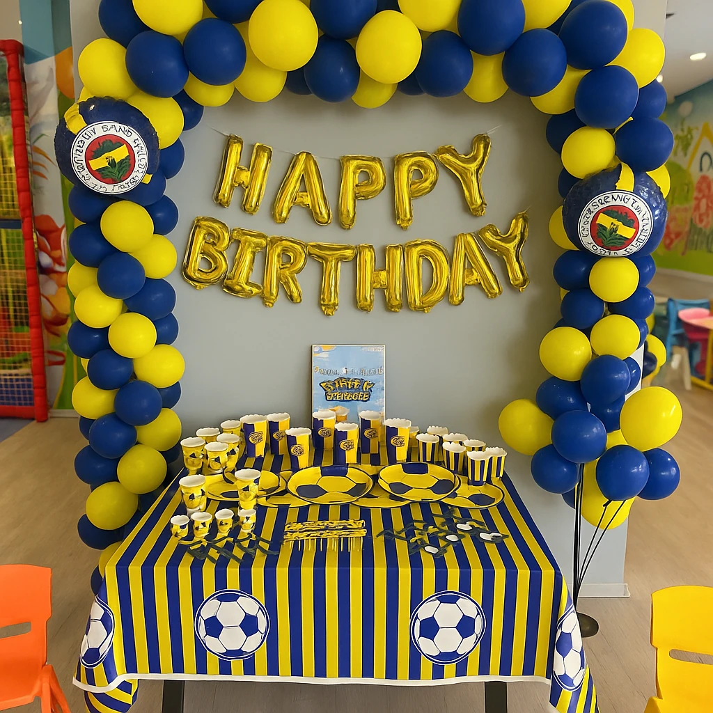 Fenerbahçe Temalı Doğum Günü Parti Seti
