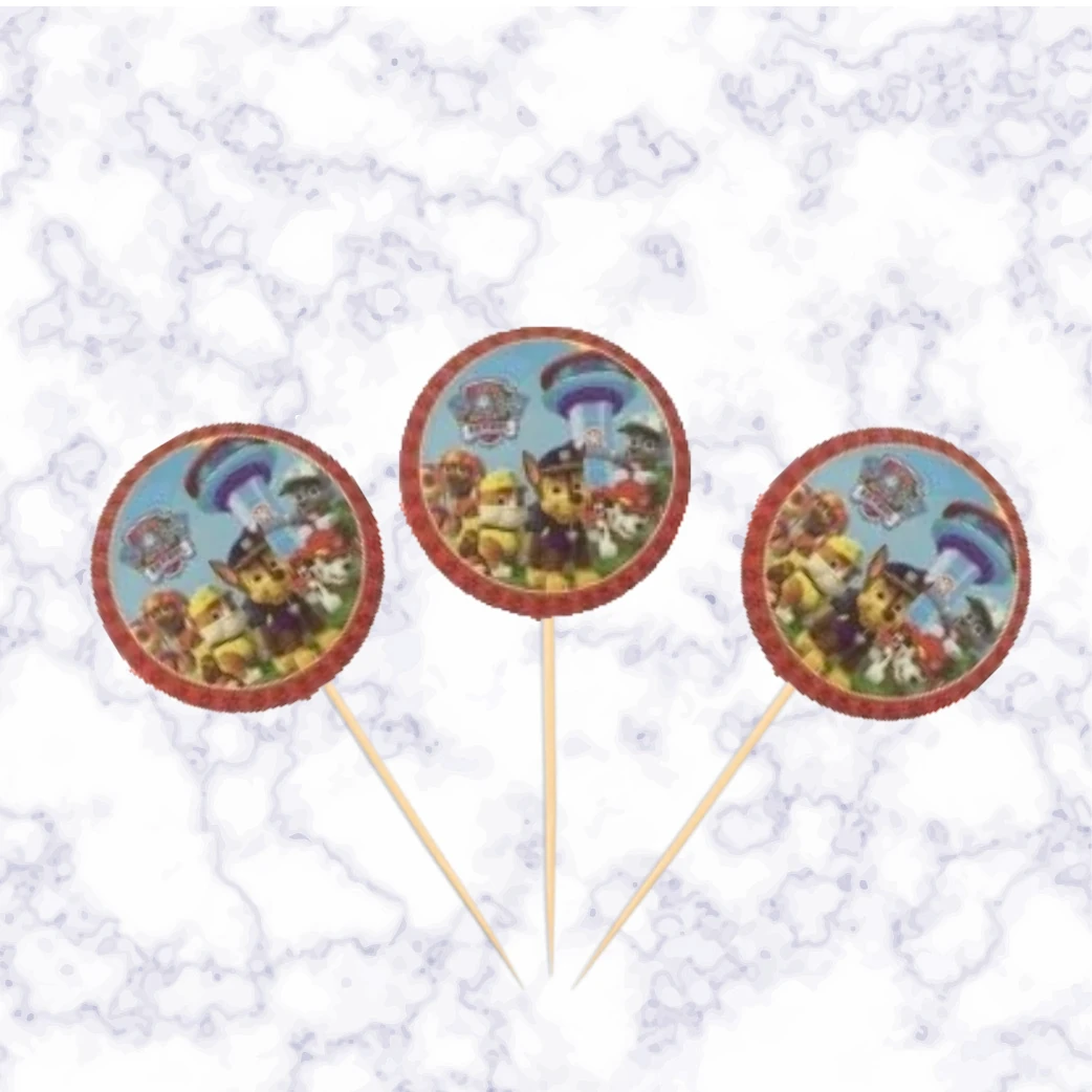 Paw Patrol Sunum Kürdanı 20'li