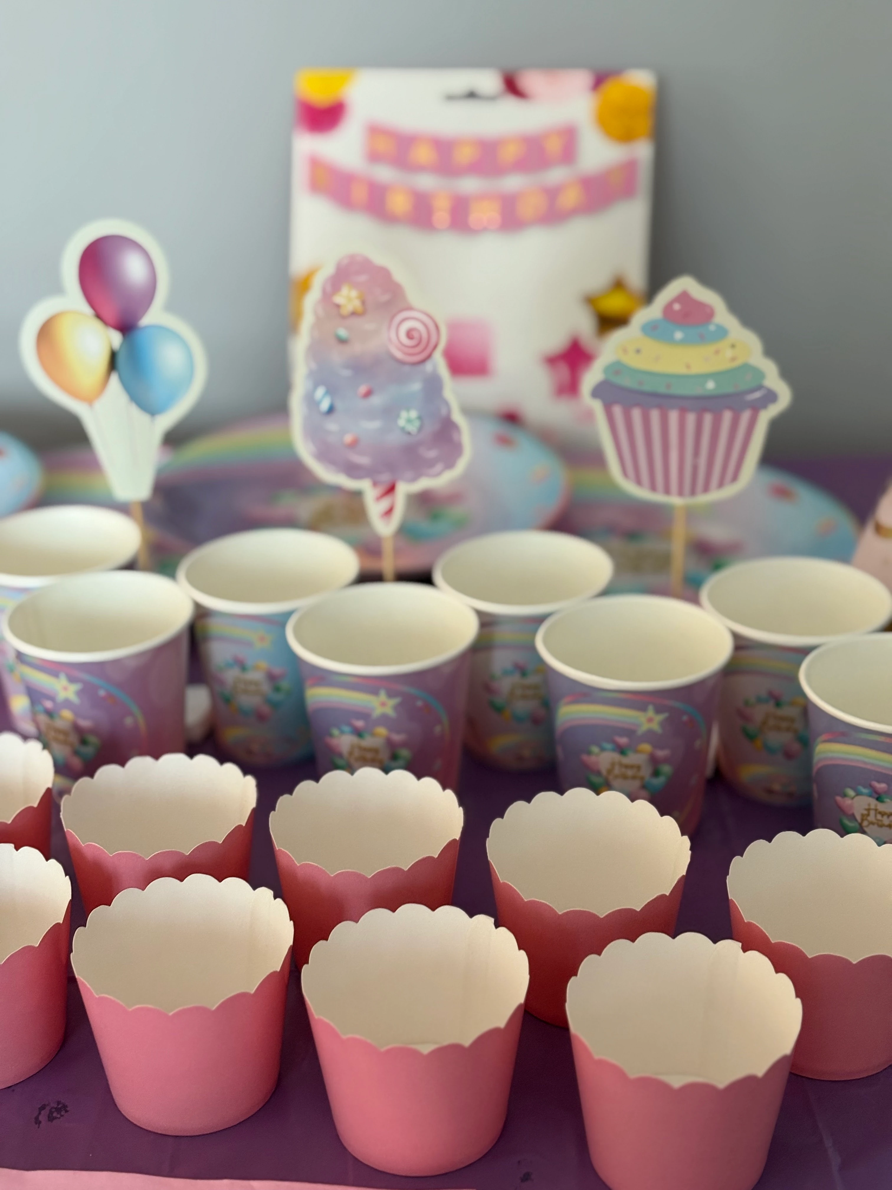 Dondurma Temalı Doğum Günü Parti Seti