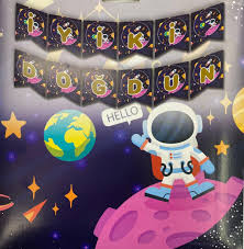 Uzay Temalı Doğum Günü Parti Seti